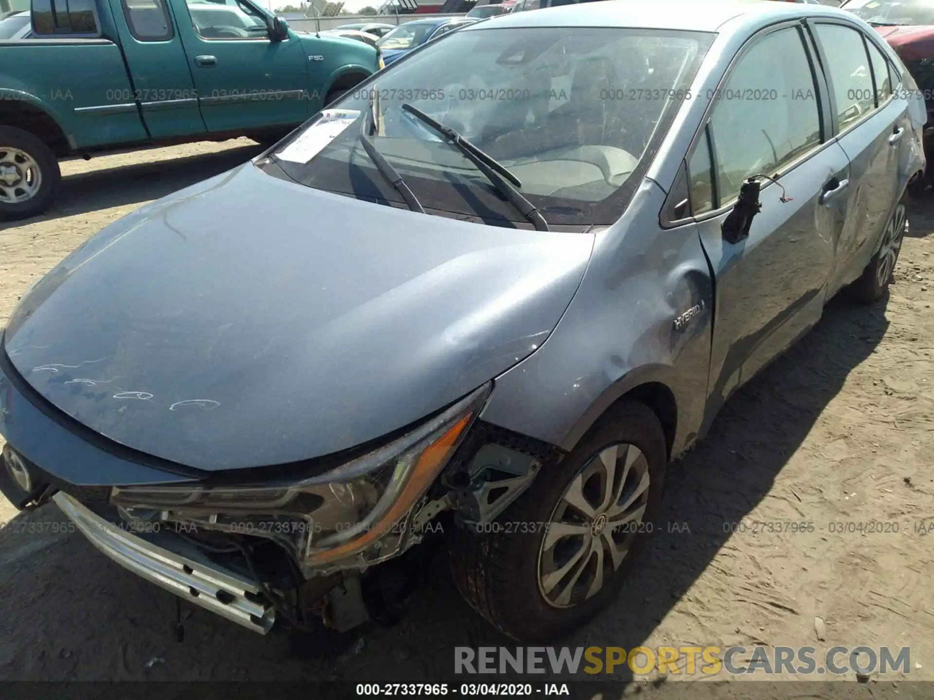 6 Photograph of a damaged car JTDEBRBE8LJ003269 TOYOTA COROLLA 2020