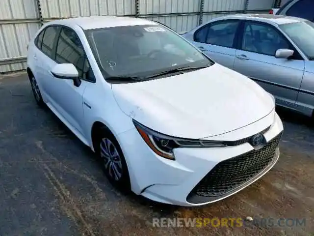 1 Photograph of a damaged car JTDEBRBE8LJ003370 TOYOTA COROLLA 2020