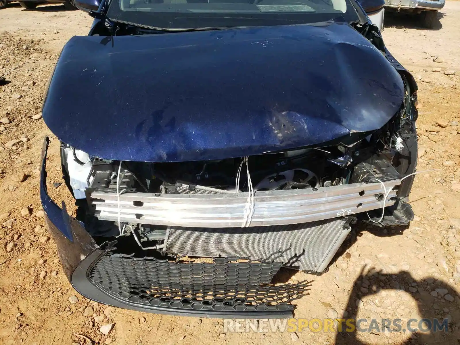 9 Photograph of a damaged car JTDEBRBE8LJ004387 TOYOTA COROLLA 2020