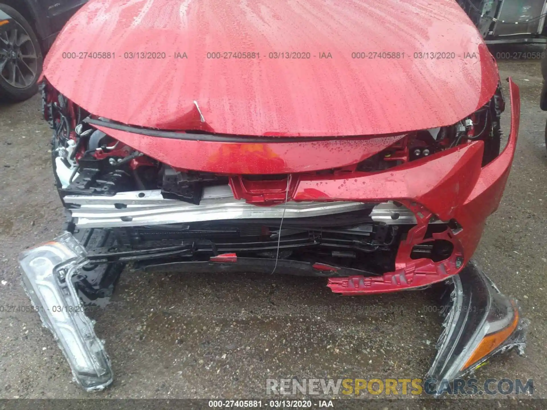 6 Photograph of a damaged car JTDEBRBE8LJ006477 TOYOTA COROLLA 2020