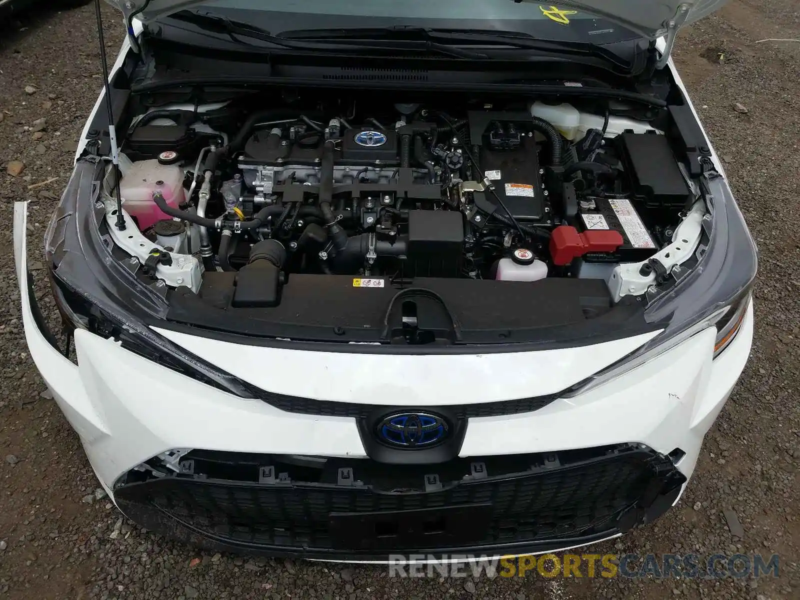 7 Photograph of a damaged car JTDEBRBE8LJ007967 TOYOTA COROLLA 2020