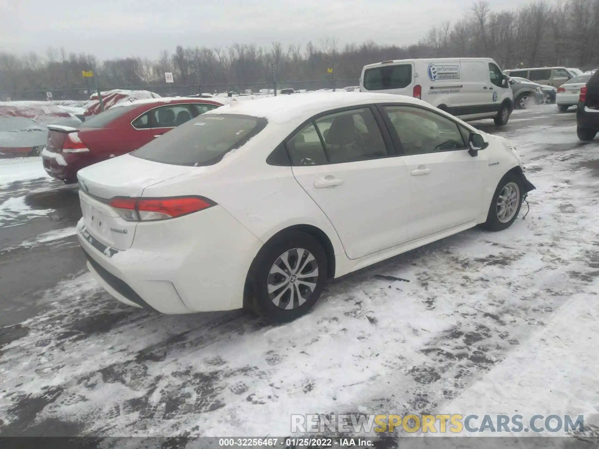 4 Photograph of a damaged car JTDEBRBE8LJ008181 TOYOTA COROLLA 2020