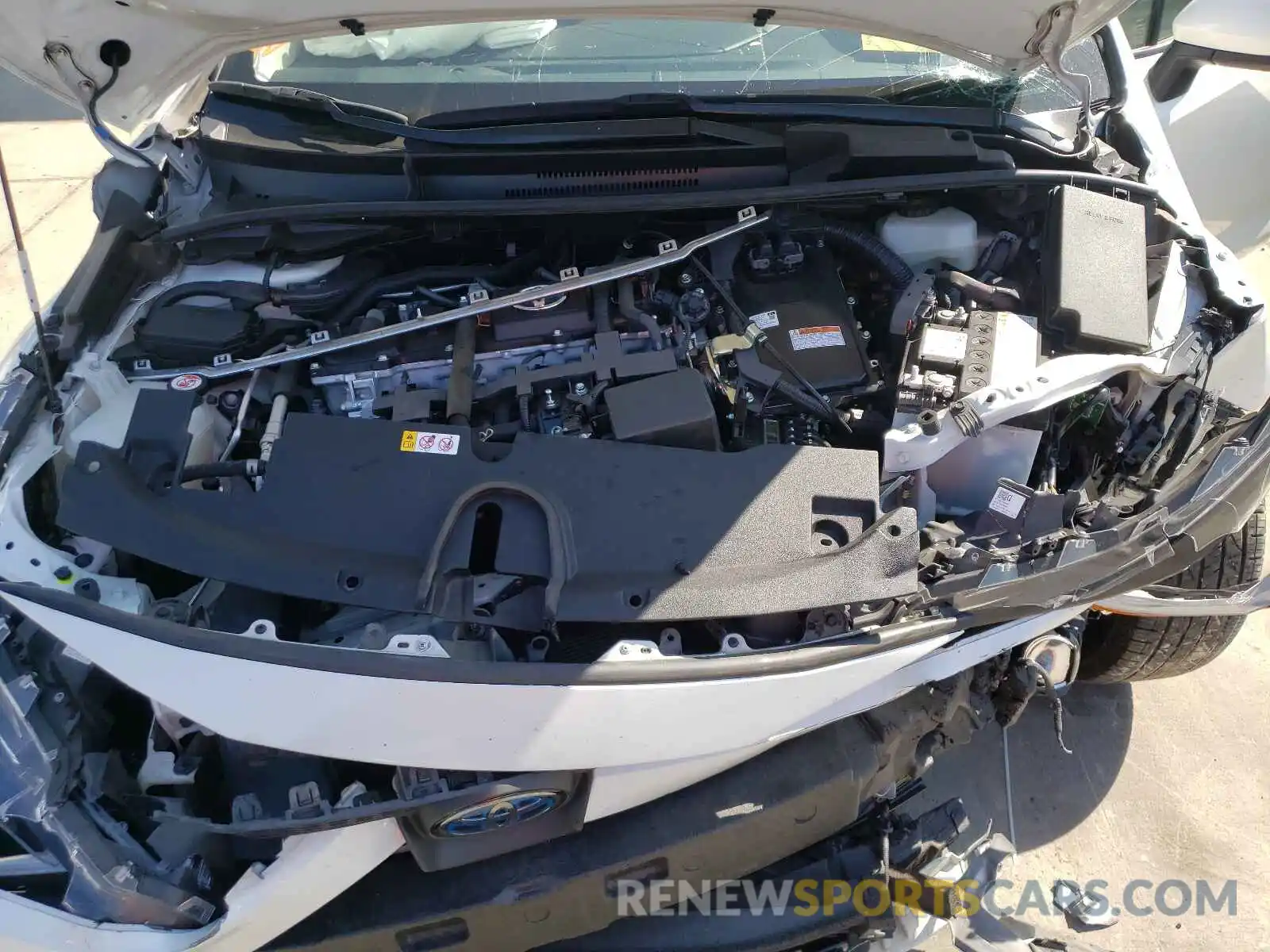 7 Photograph of a damaged car JTDEBRBE8LJ008309 TOYOTA COROLLA 2020