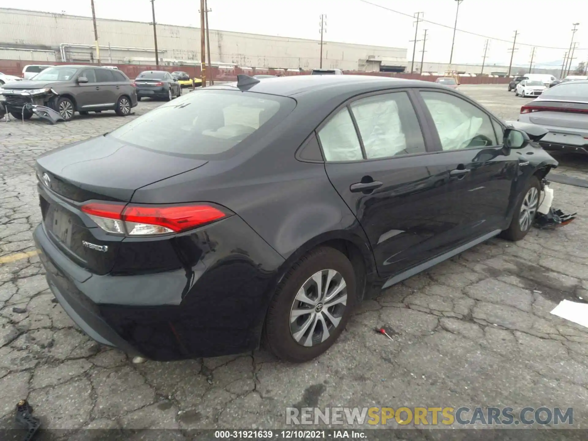 4 Photograph of a damaged car JTDEBRBE8LJ016877 TOYOTA COROLLA 2020