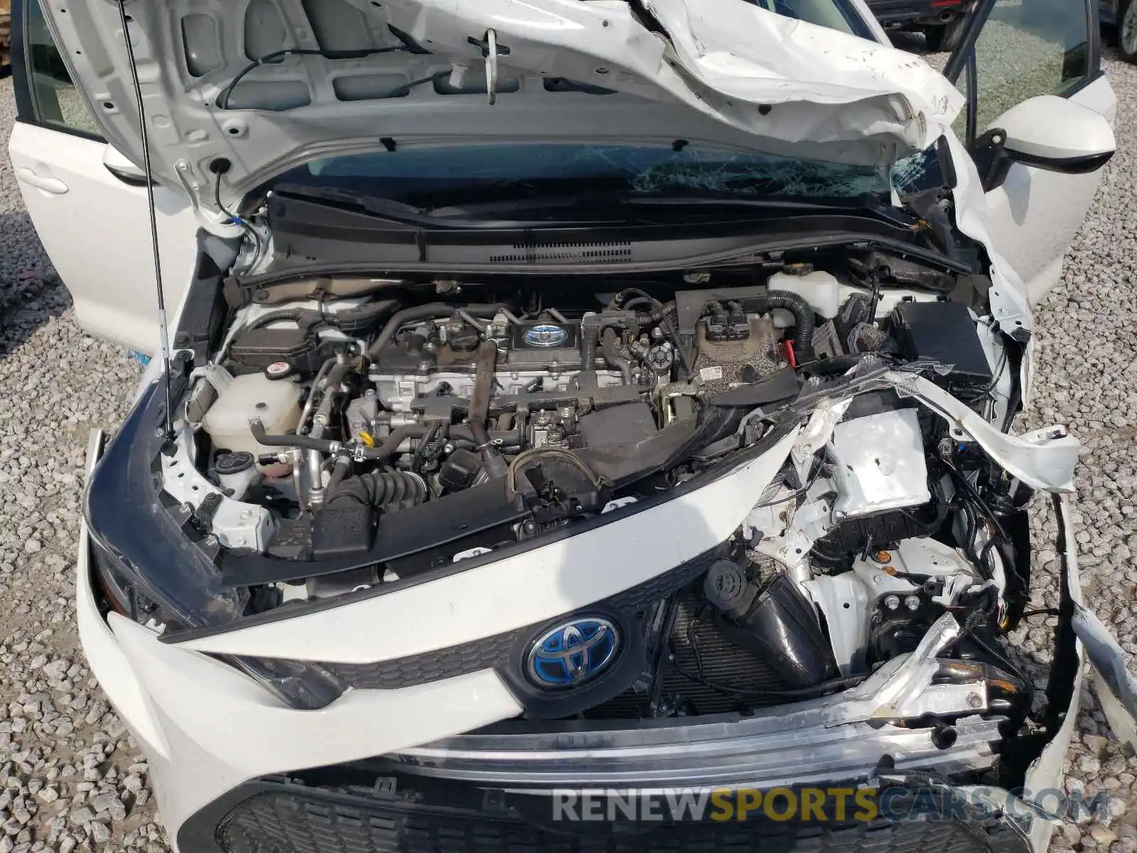 7 Photograph of a damaged car JTDEBRBE8LJ022663 TOYOTA COROLLA 2020