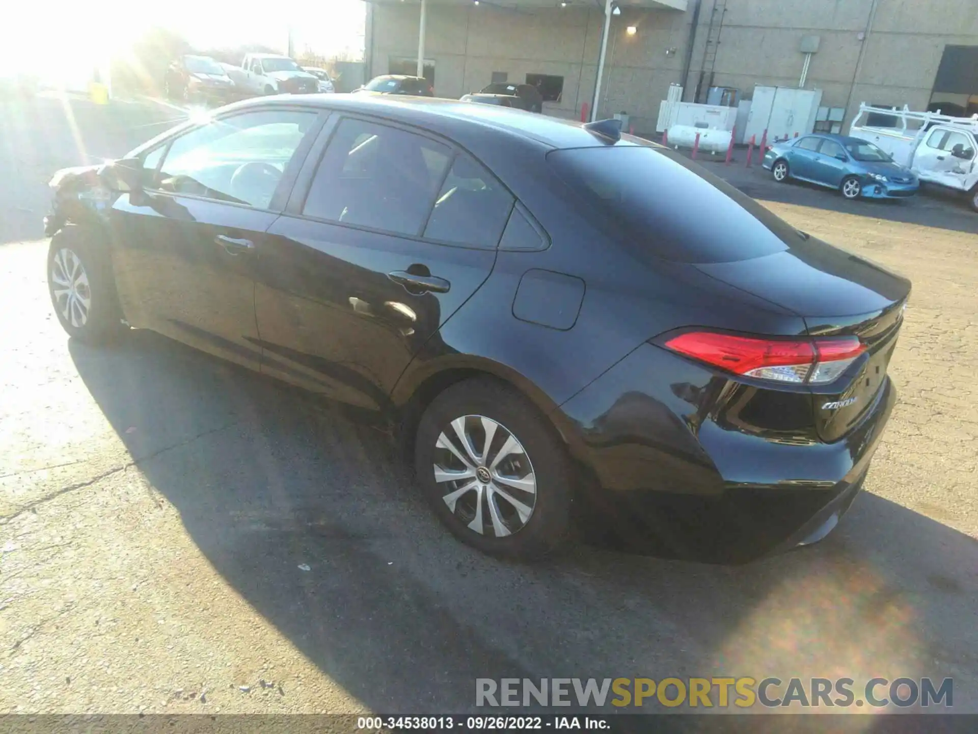 3 Photograph of a damaged car JTDEBRBE9LJ000302 TOYOTA COROLLA 2020