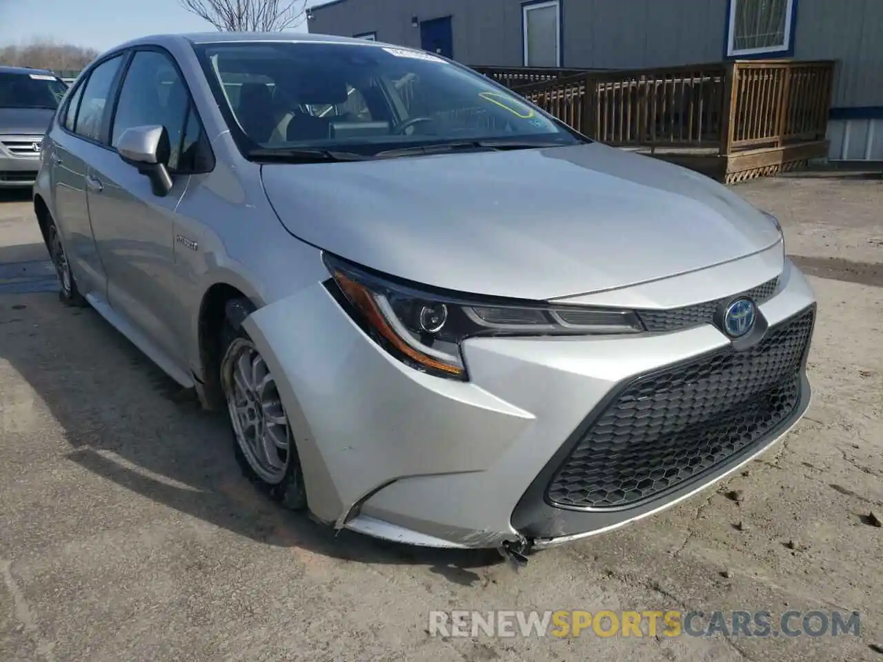 1 Photograph of a damaged car JTDEBRBE9LJ001126 TOYOTA COROLLA 2020