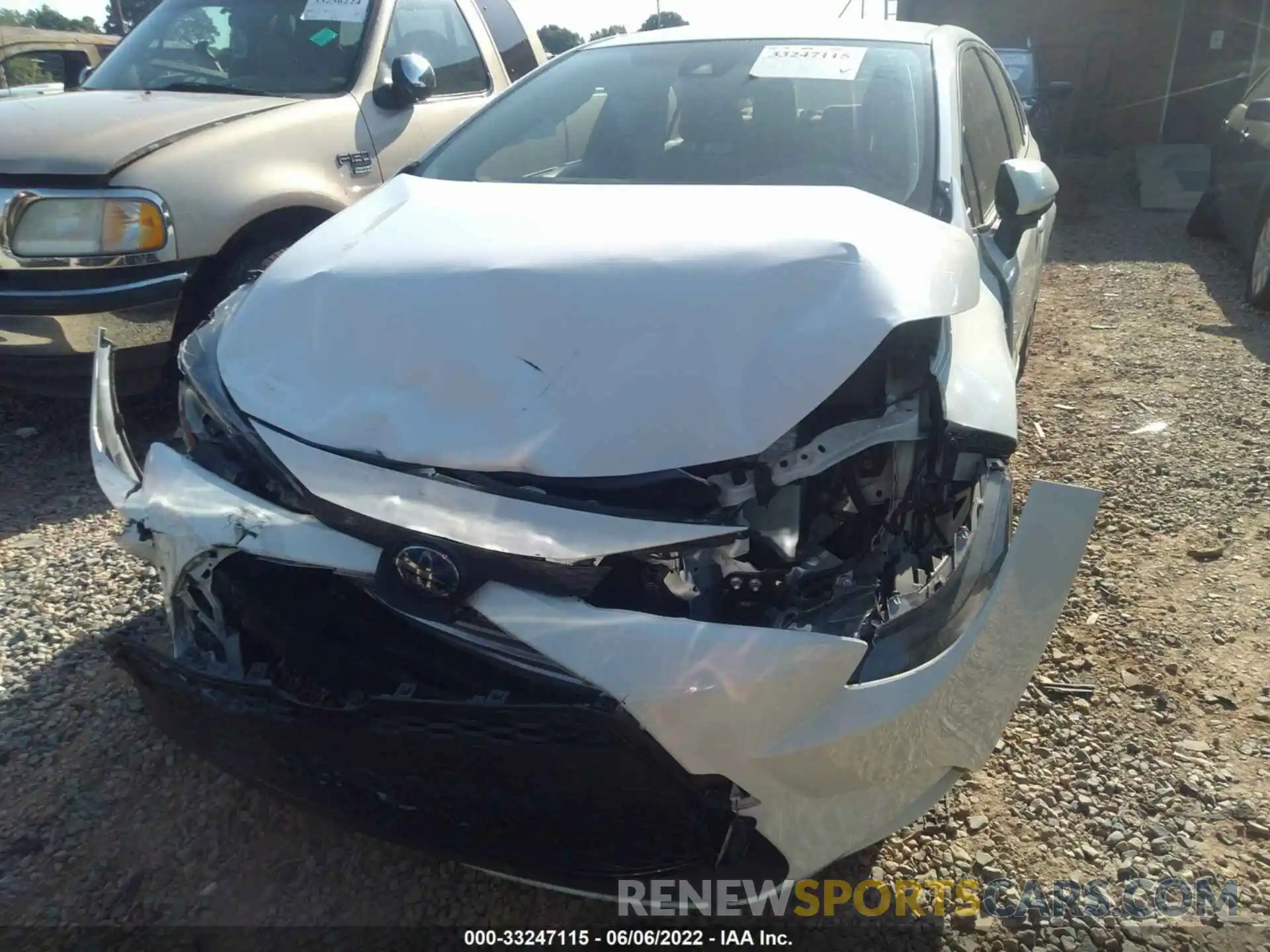 6 Photograph of a damaged car JTDEBRBE9LJ001322 TOYOTA COROLLA 2020