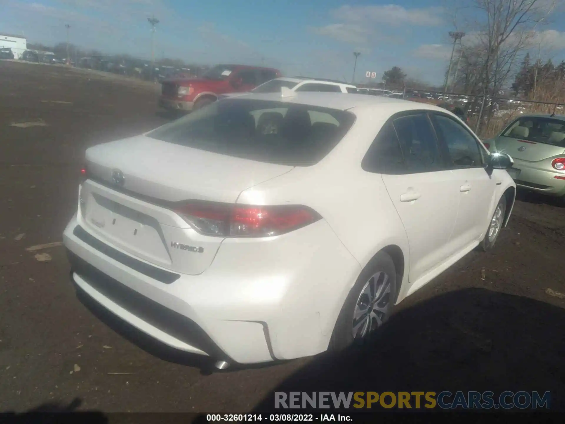 4 Photograph of a damaged car JTDEBRBE9LJ001725 TOYOTA COROLLA 2020