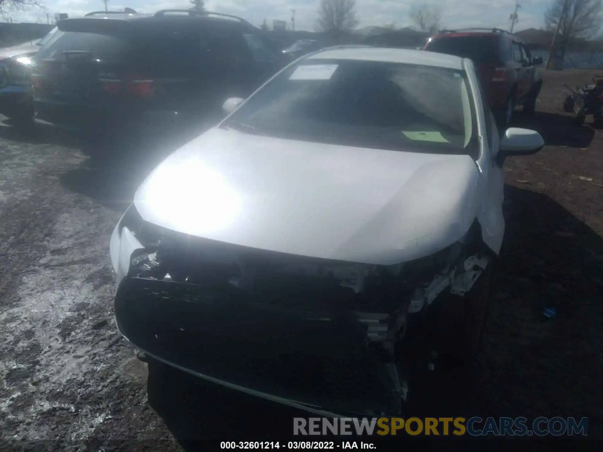 6 Photograph of a damaged car JTDEBRBE9LJ001725 TOYOTA COROLLA 2020