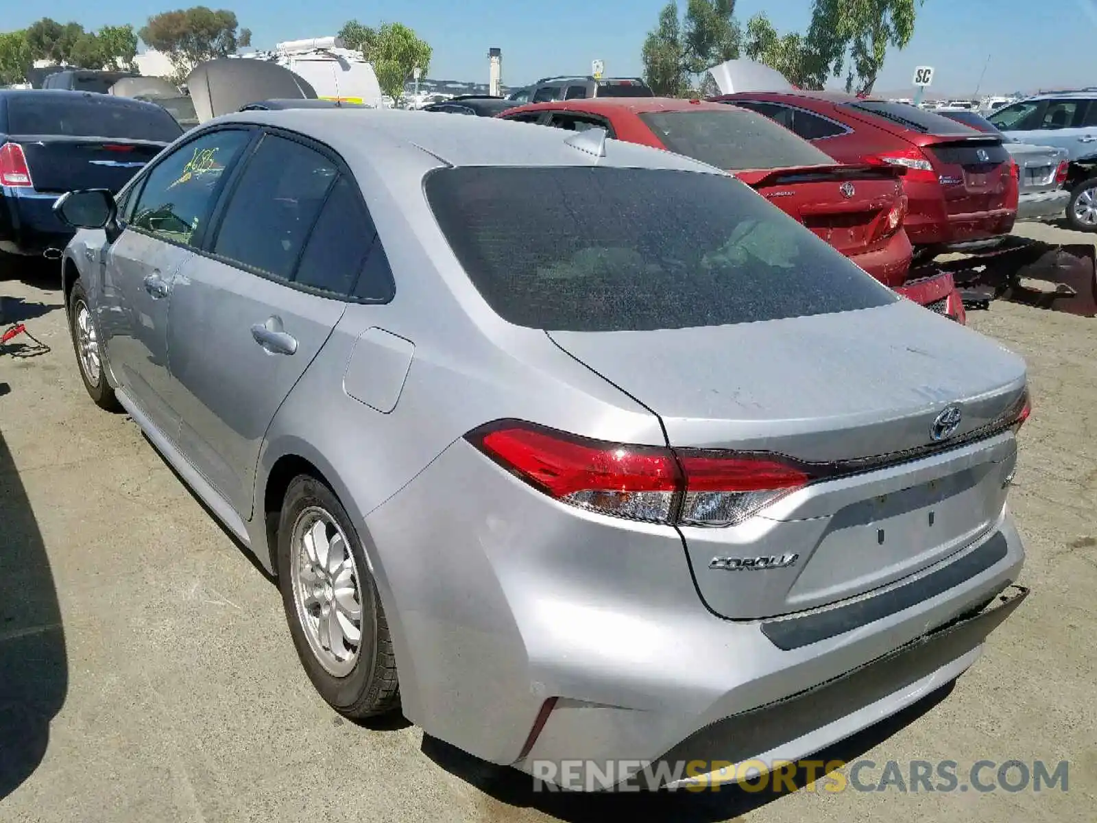 3 Photograph of a damaged car JTDEBRBE9LJ002230 TOYOTA COROLLA 2020