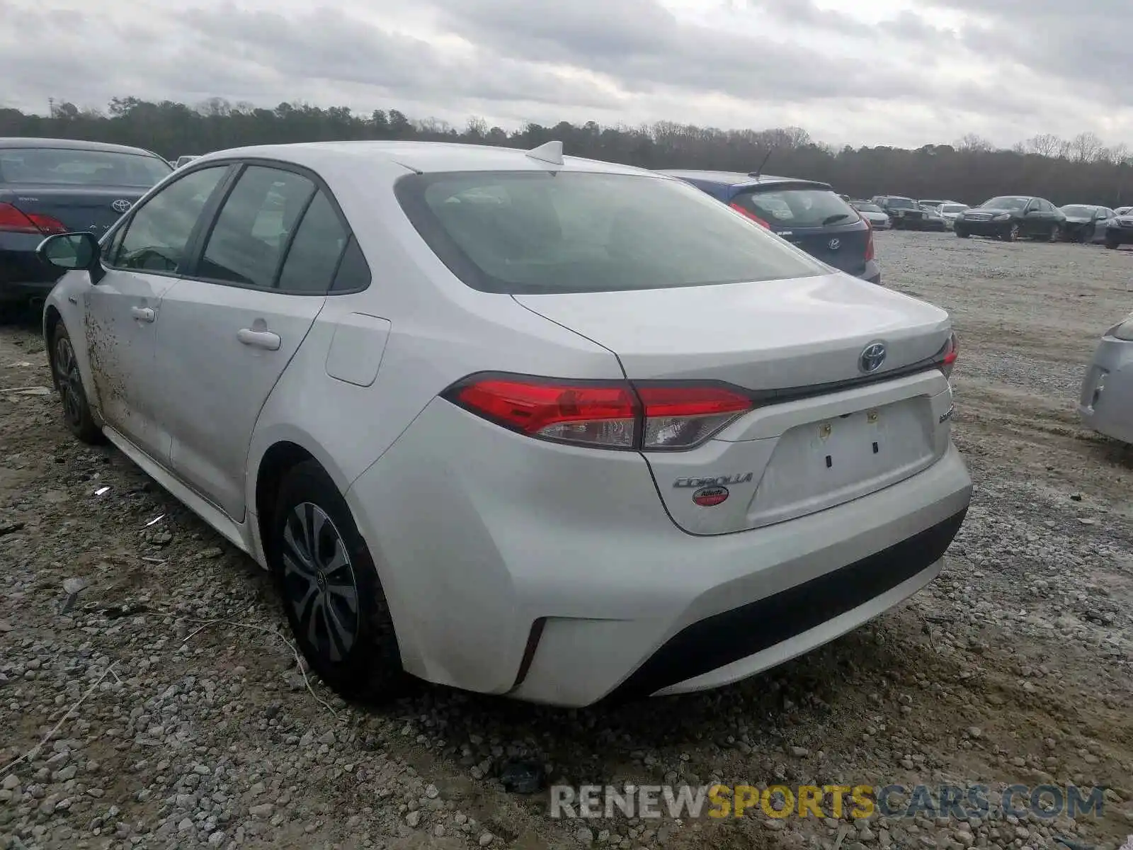 3 Photograph of a damaged car JTDEBRBE9LJ002728 TOYOTA COROLLA 2020