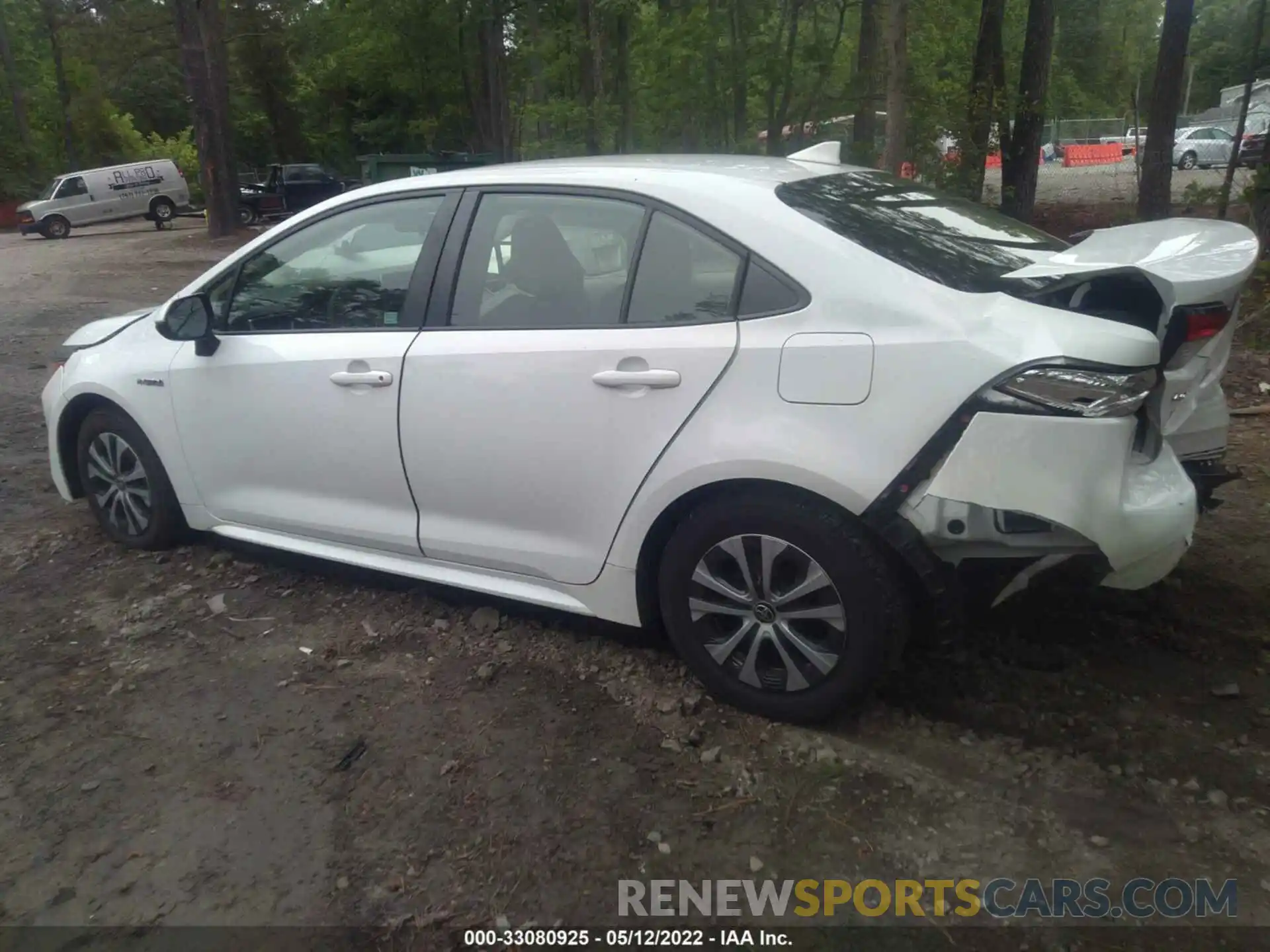 3 Photograph of a damaged car JTDEBRBE9LJ002907 TOYOTA COROLLA 2020