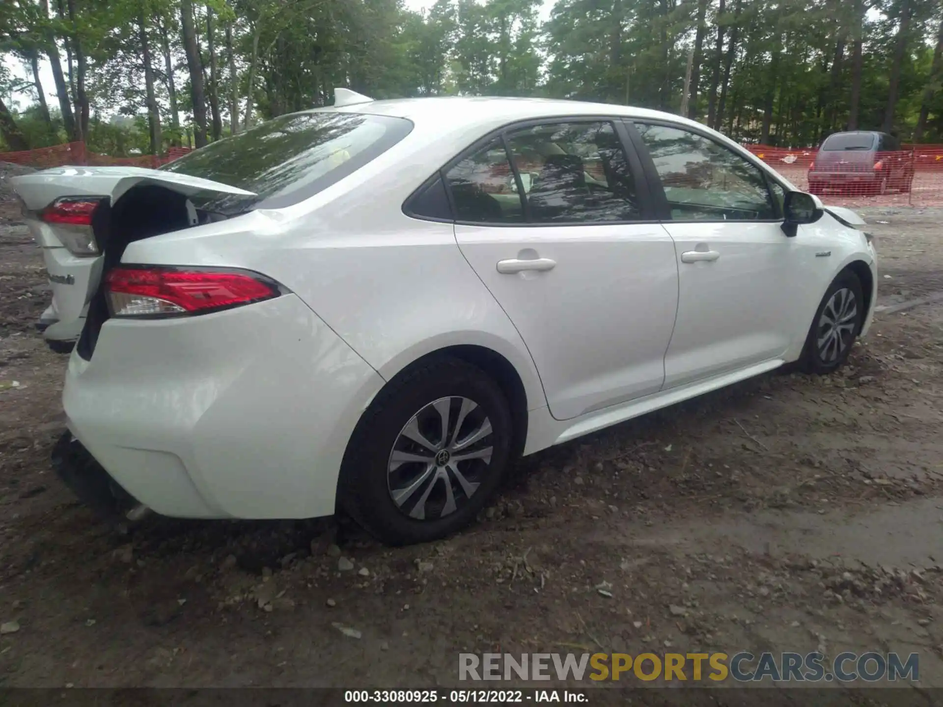 4 Photograph of a damaged car JTDEBRBE9LJ002907 TOYOTA COROLLA 2020