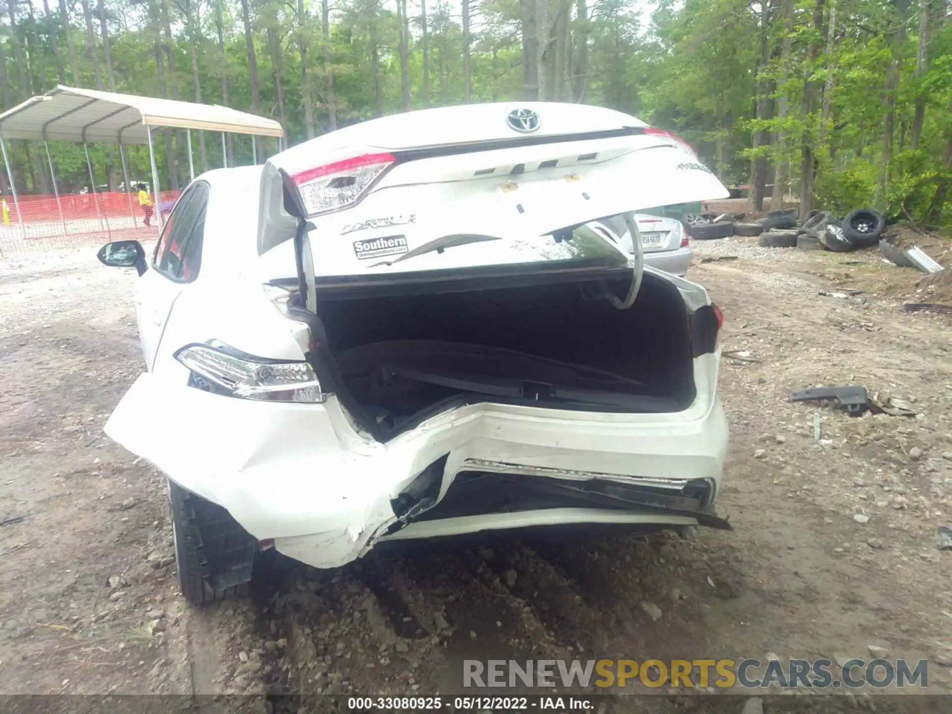 6 Photograph of a damaged car JTDEBRBE9LJ002907 TOYOTA COROLLA 2020