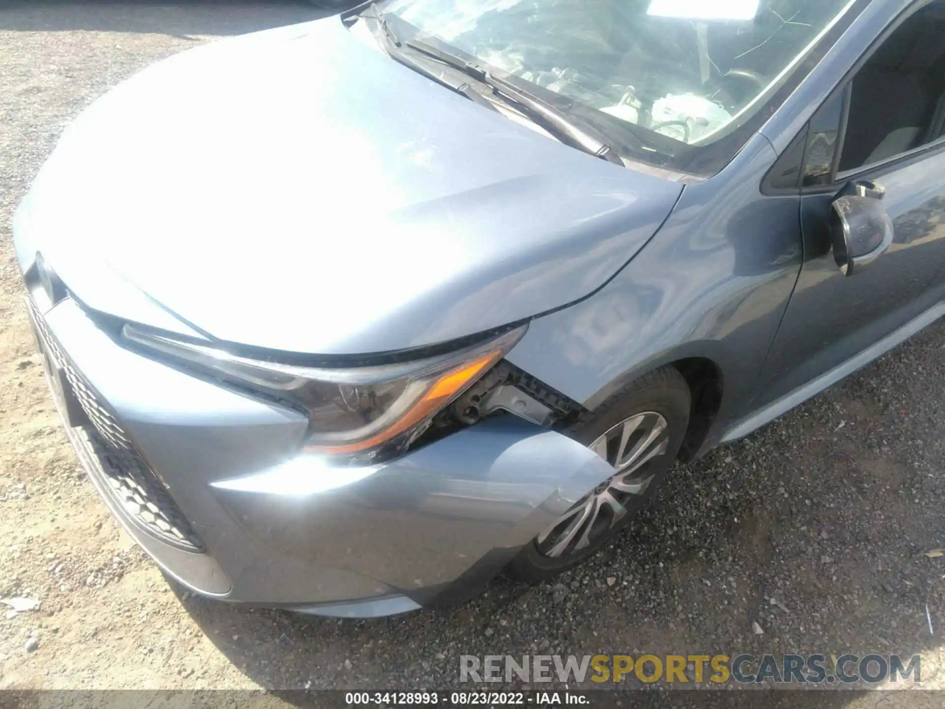 6 Photograph of a damaged car JTDEBRBE9LJ004107 TOYOTA COROLLA 2020