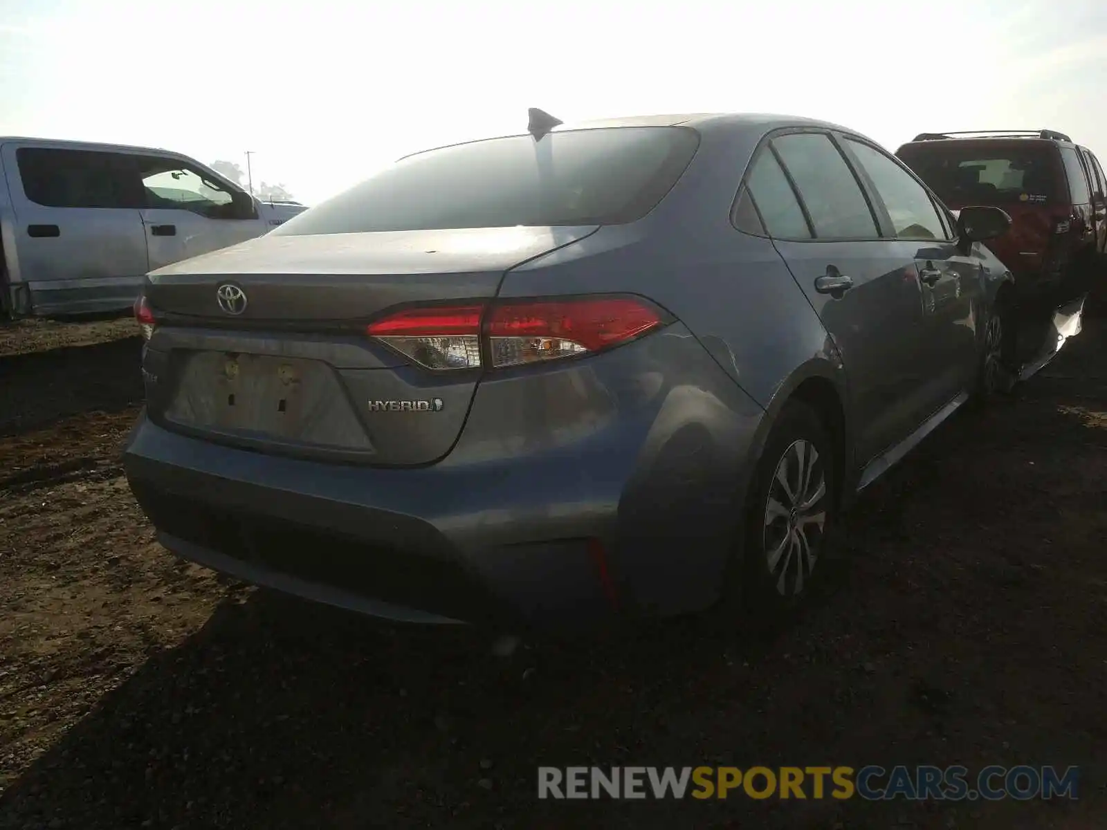 4 Photograph of a damaged car JTDEBRBE9LJ005144 TOYOTA COROLLA 2020