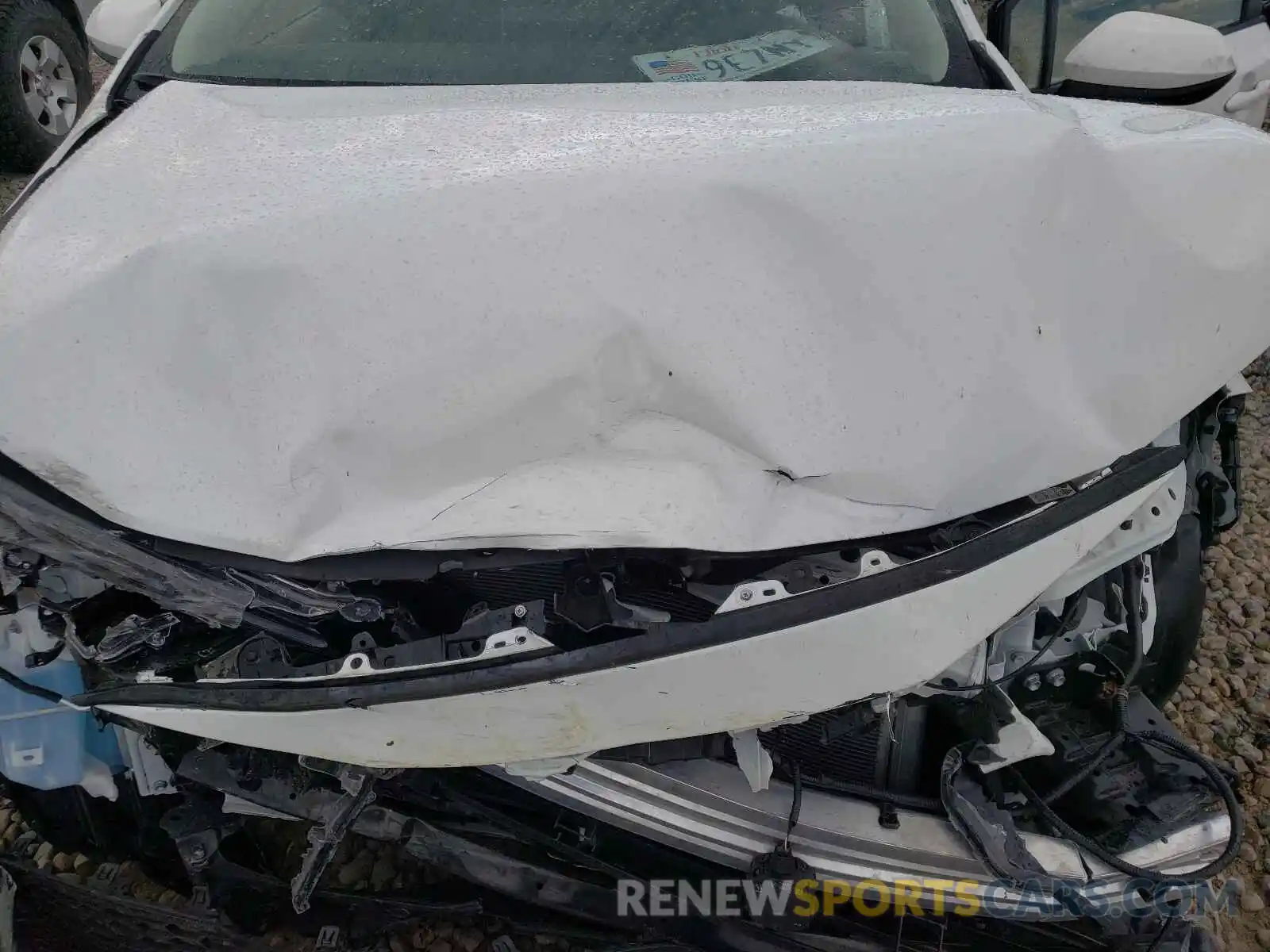 7 Photograph of a damaged car JTDEBRBE9LJ005189 TOYOTA COROLLA 2020