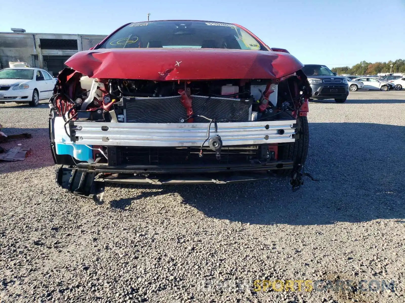 9 Photograph of a damaged car JTDEBRBE9LJ005340 TOYOTA COROLLA 2020