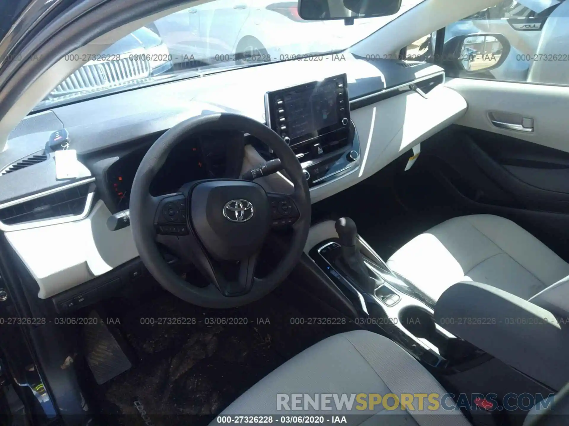 5 Photograph of a damaged car JTDEBRBE9LJ009680 TOYOTA COROLLA 2020