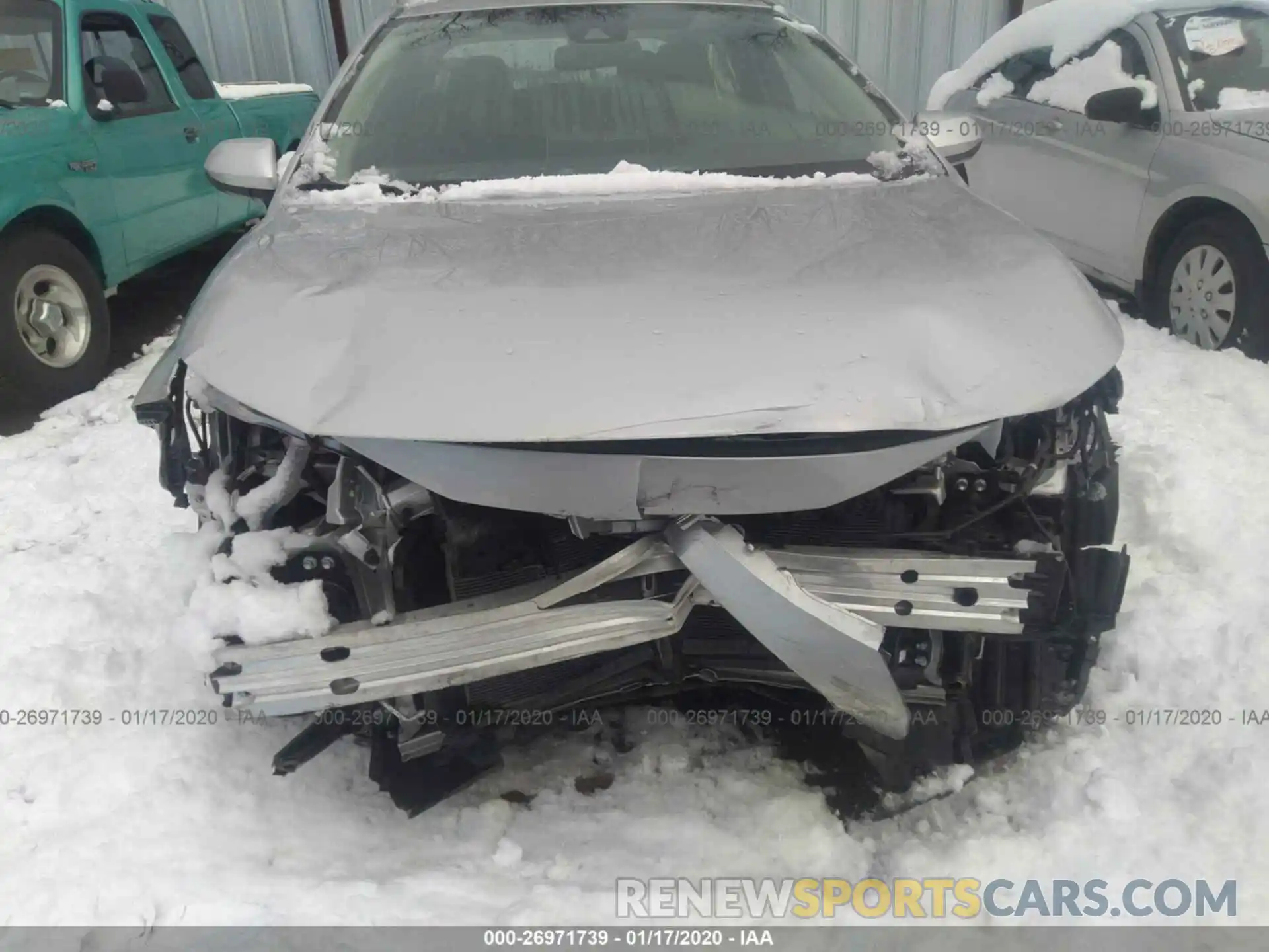 6 Photograph of a damaged car JTDEBRBE9LJ010540 TOYOTA COROLLA 2020