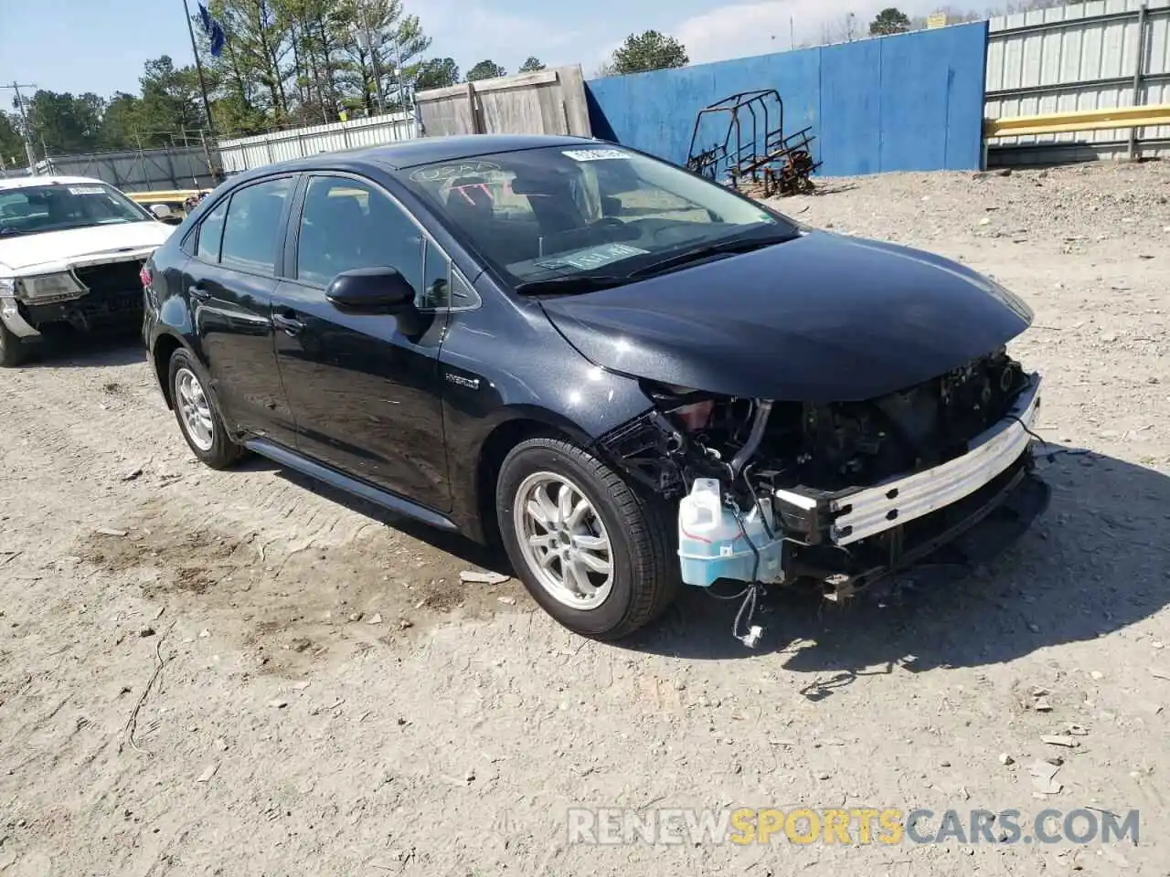 1 Photograph of a damaged car JTDEBRBE9LJ011509 TOYOTA COROLLA 2020