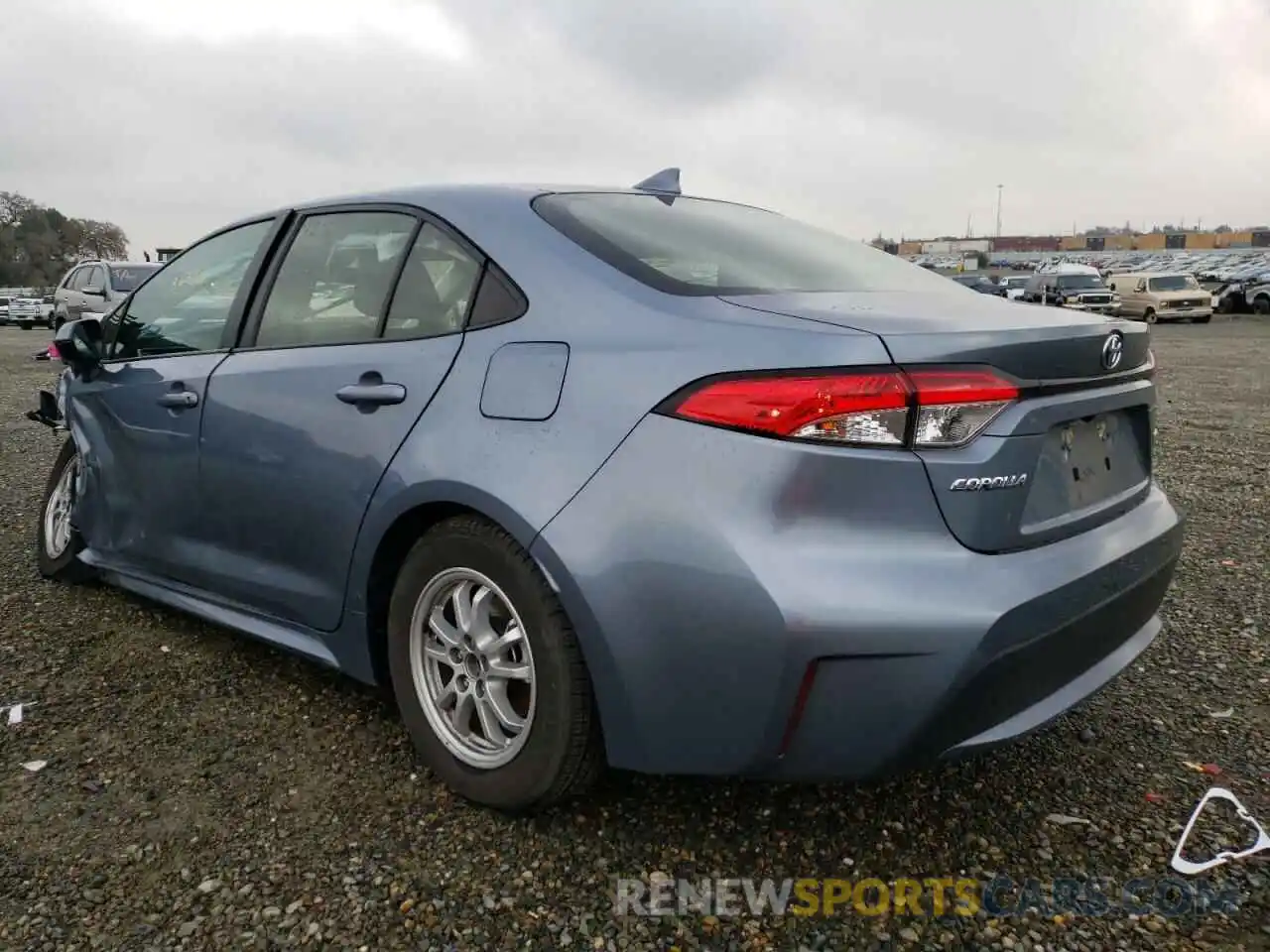 3 Photograph of a damaged car JTDEBRBE9LJ013289 TOYOTA COROLLA 2020