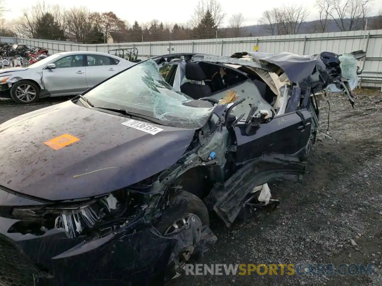 9 Photograph of a damaged car JTDEBRBE9LJ013874 TOYOTA COROLLA 2020