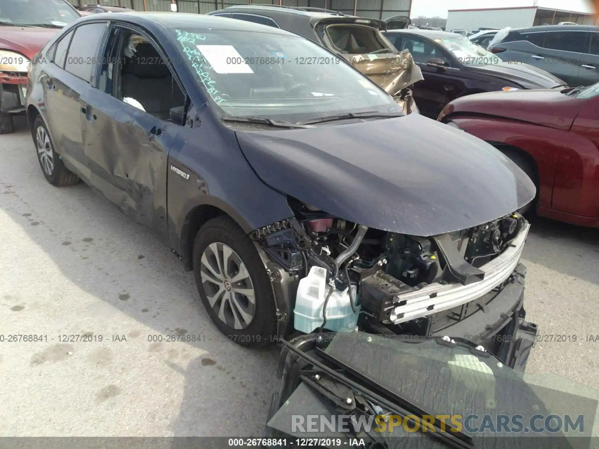 6 Photograph of a damaged car JTDEBRBE9LJ014992 TOYOTA COROLLA 2020