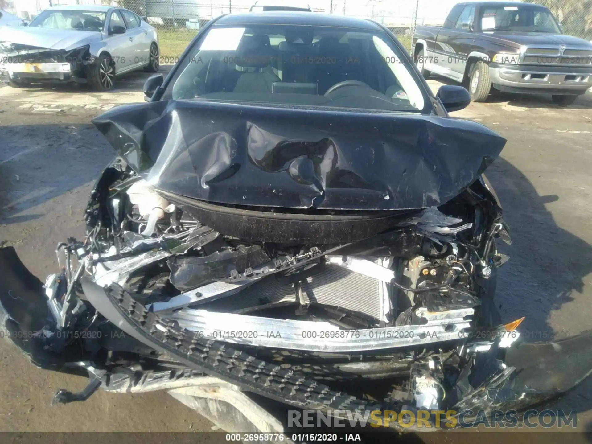 6 Photograph of a damaged car JTDEBRBE9LJ015625 TOYOTA COROLLA 2020