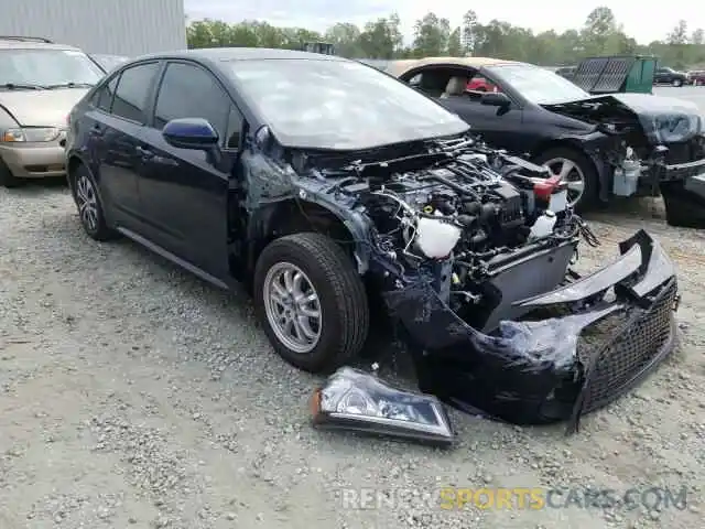 1 Photograph of a damaged car JTDEBRBE9LJ015902 TOYOTA COROLLA 2020