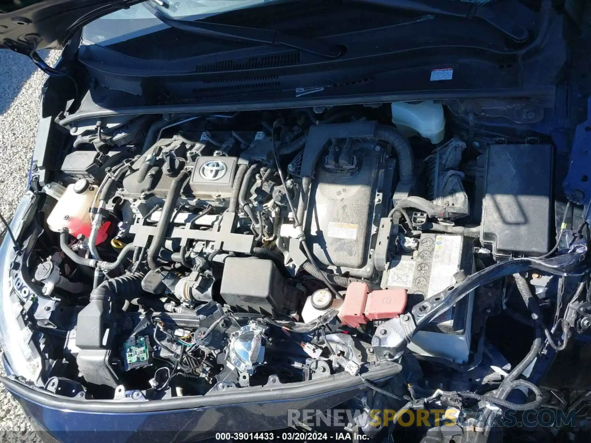 10 Photograph of a damaged car JTDEBRBE9LJ018993 TOYOTA COROLLA 2020