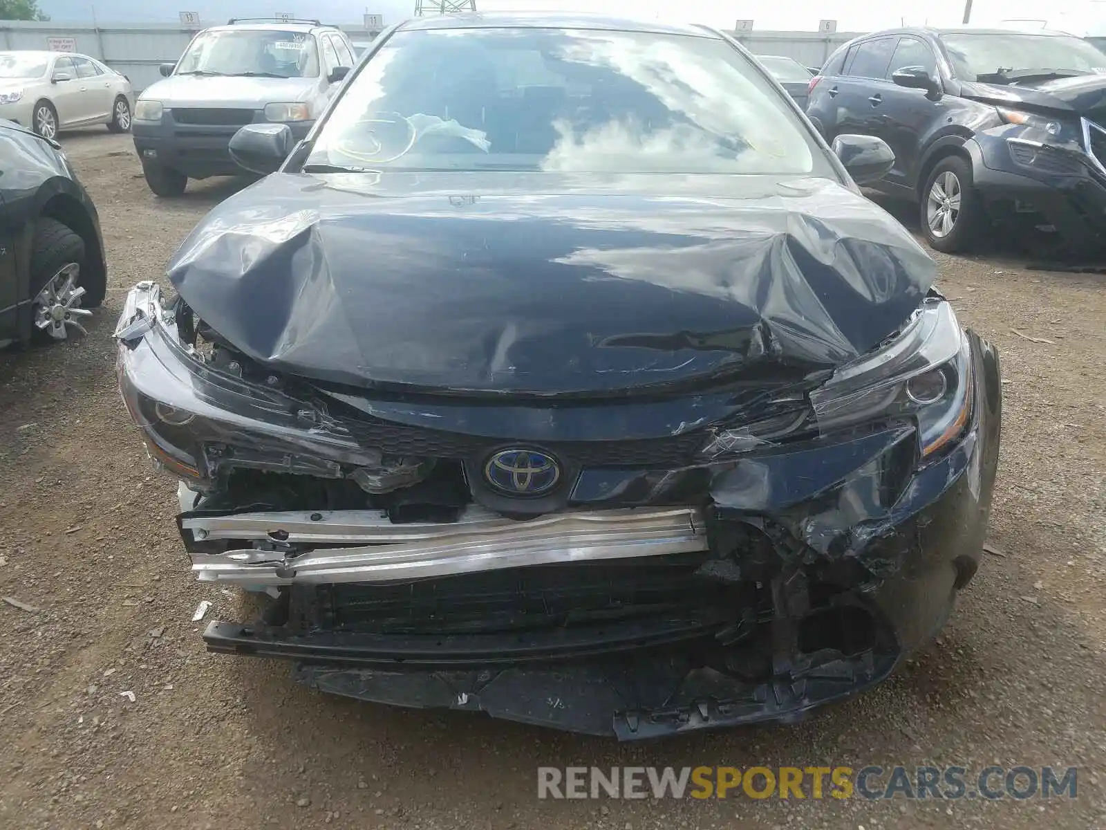 9 Photograph of a damaged car JTDEBRBE9LJ019092 TOYOTA COROLLA 2020