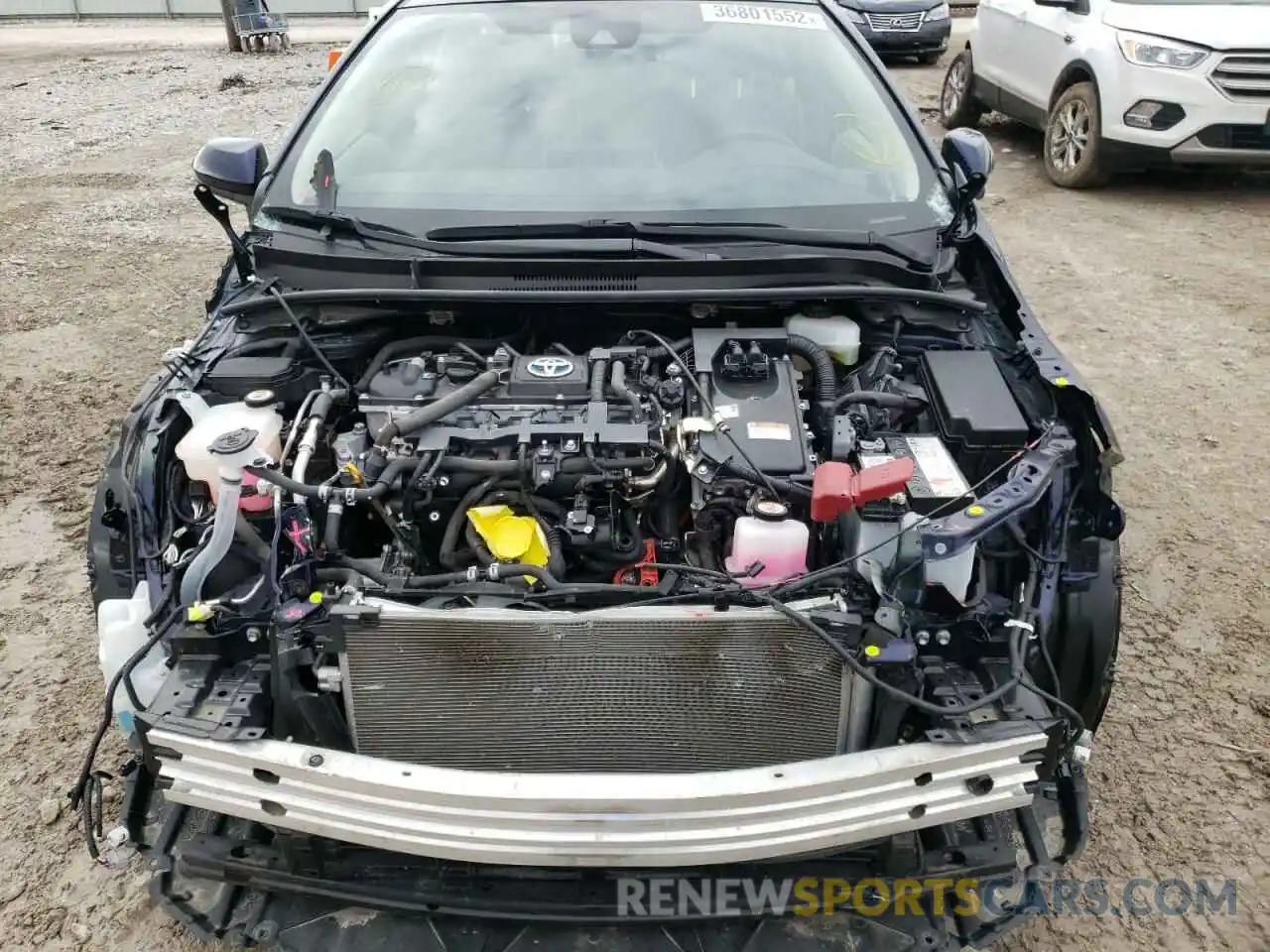 7 Photograph of a damaged car JTDEBRBE9LJ022705 TOYOTA COROLLA 2020