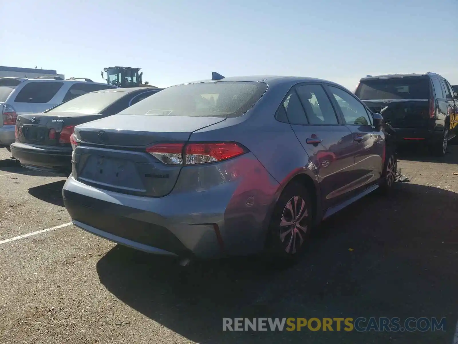 4 Photograph of a damaged car JTDEBRBE9LJ024809 TOYOTA COROLLA 2020