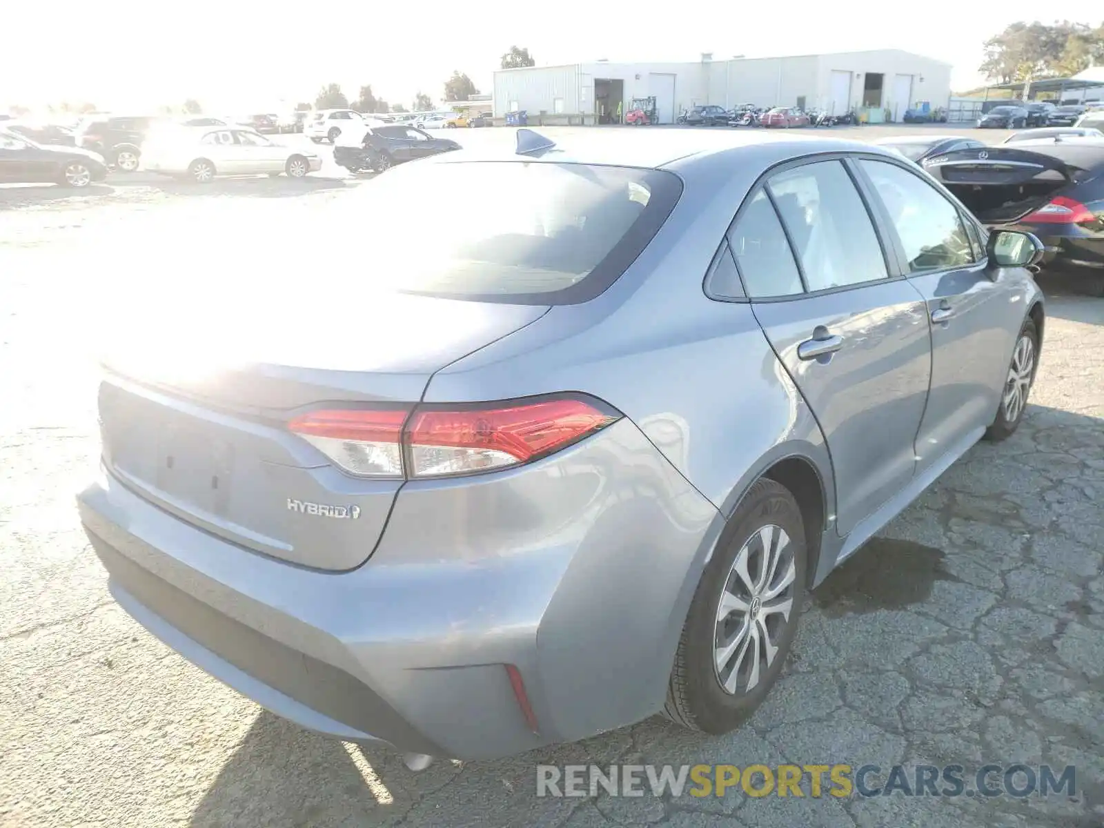 4 Photograph of a damaged car JTDEBRBE9LJ024888 TOYOTA COROLLA 2020