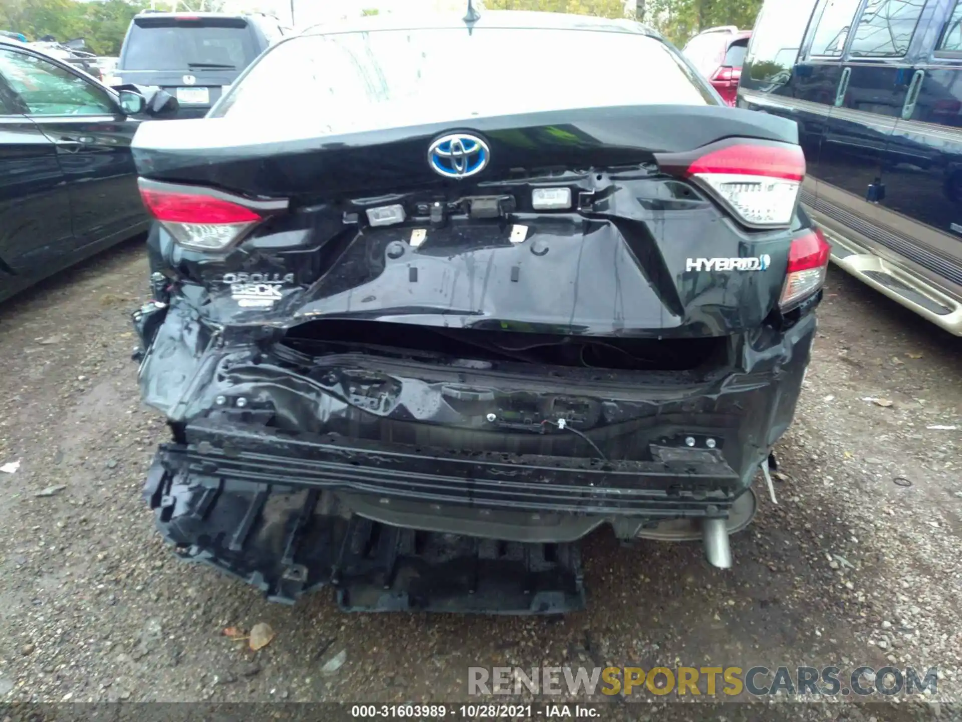 6 Photograph of a damaged car JTDEBRBE9LJ025118 TOYOTA COROLLA 2020