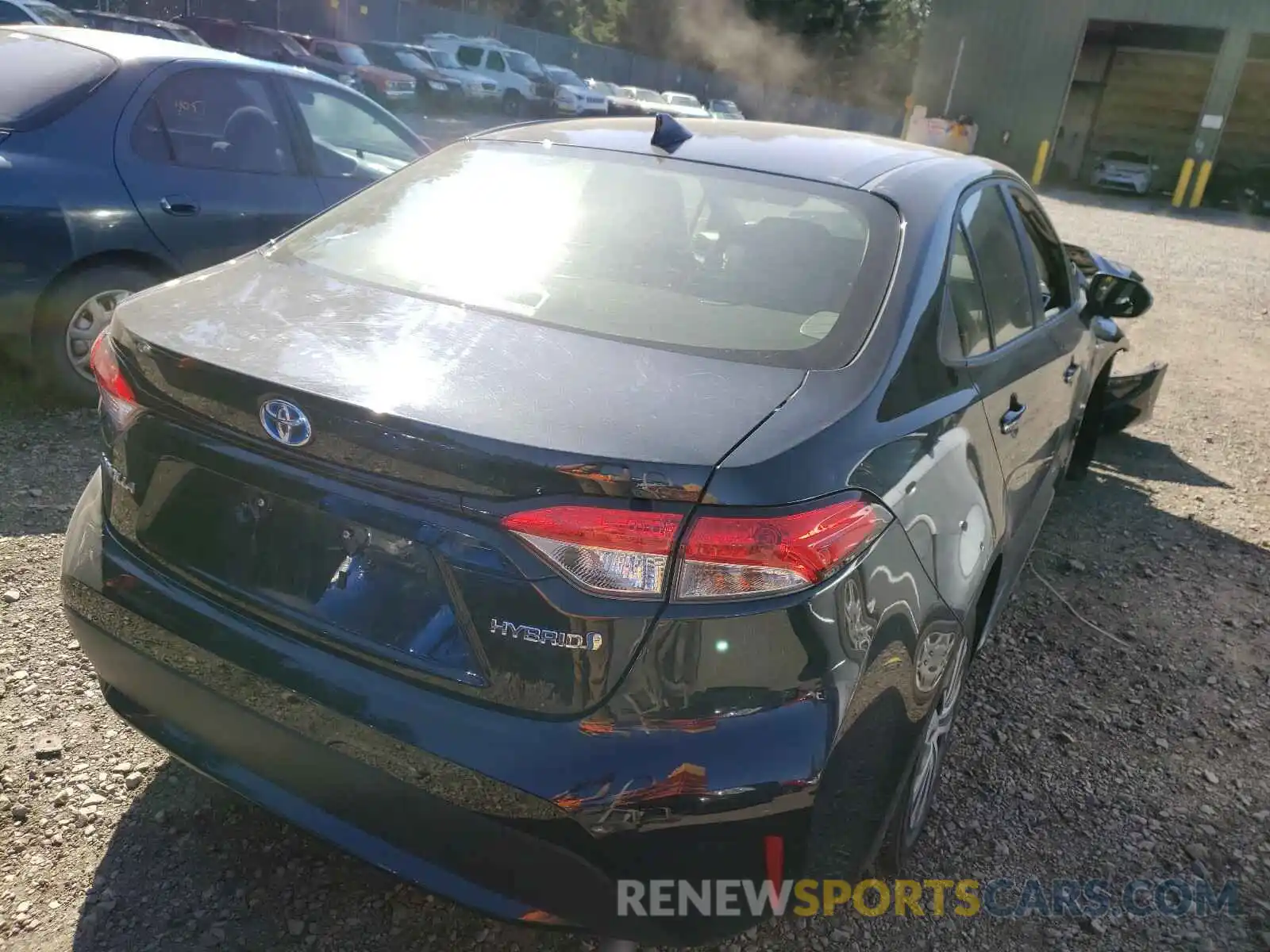 4 Photograph of a damaged car JTDEBRBEXLJ000289 TOYOTA COROLLA 2020