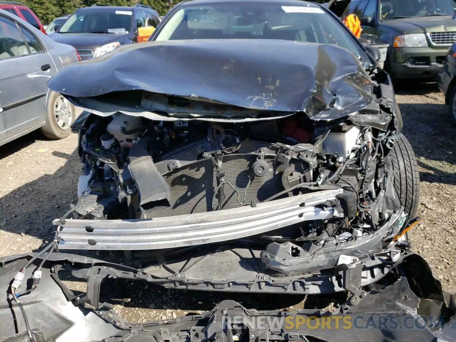 9 Photograph of a damaged car JTDEBRBEXLJ000289 TOYOTA COROLLA 2020