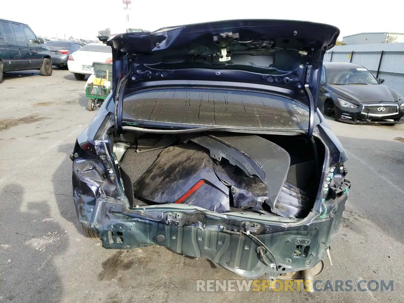 9 Photograph of a damaged car JTDEBRBEXLJ000390 TOYOTA COROLLA 2020