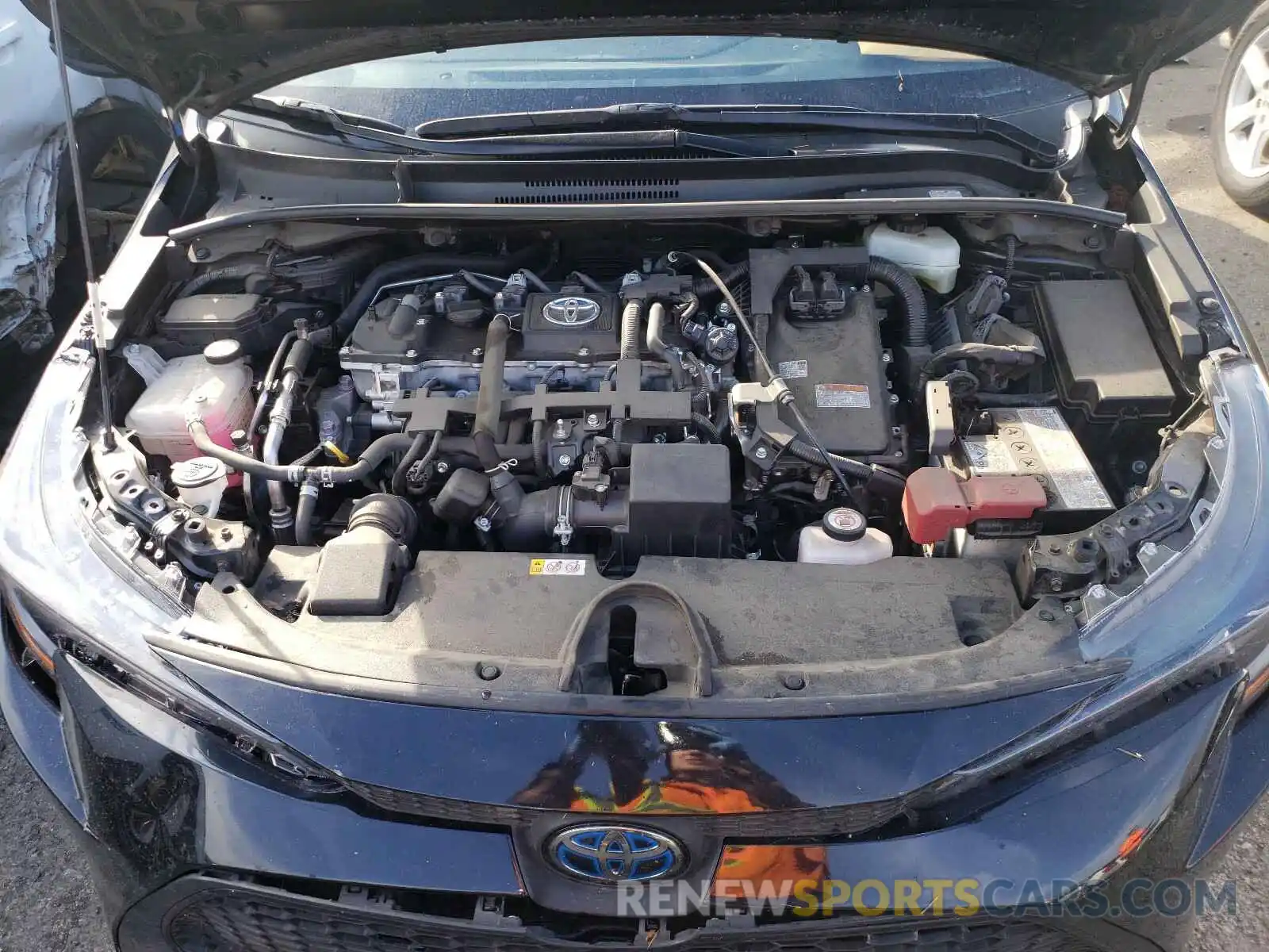 7 Photograph of a damaged car JTDEBRBEXLJ001135 TOYOTA COROLLA 2020