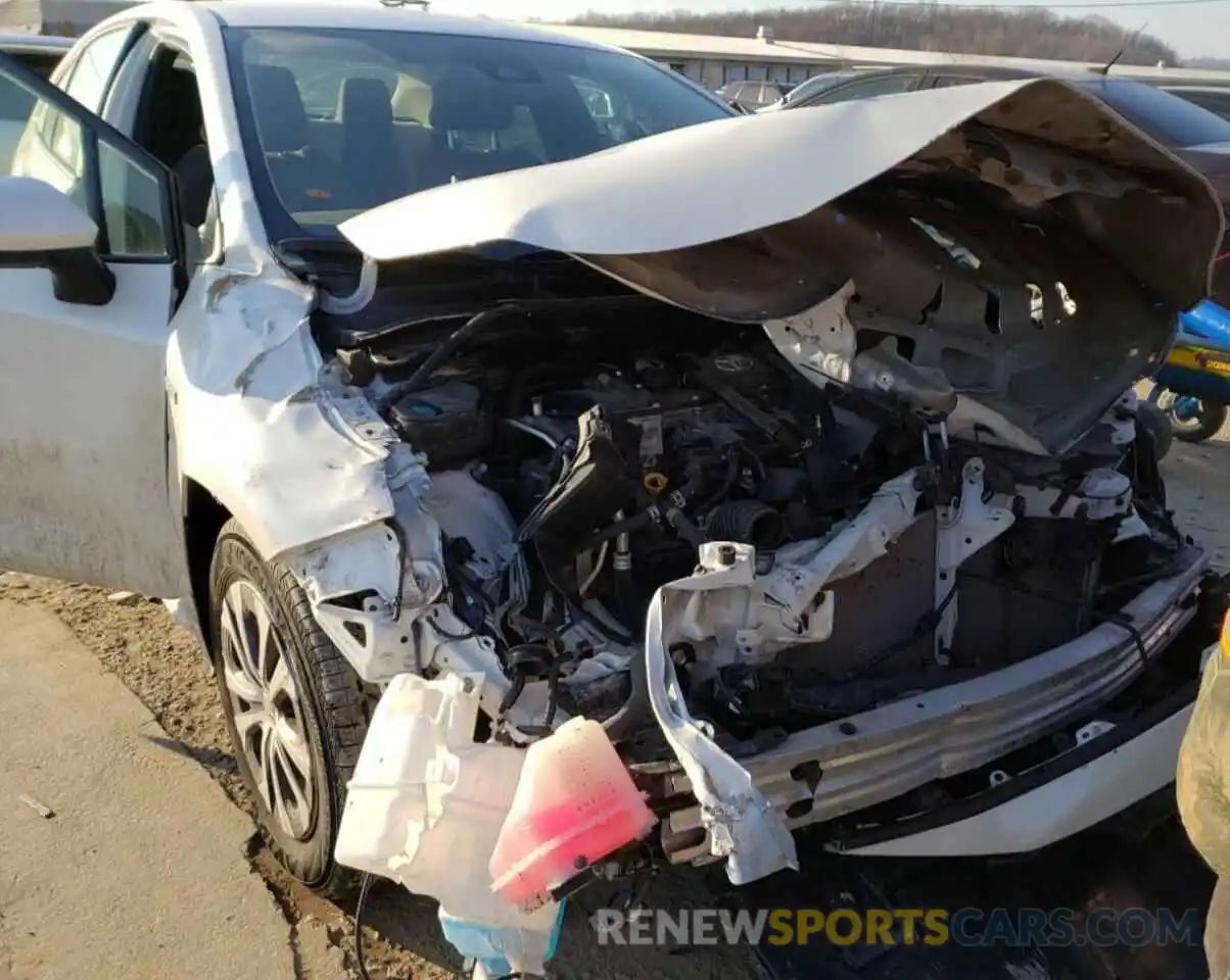 1 Photograph of a damaged car JTDEBRBEXLJ002351 TOYOTA COROLLA 2020