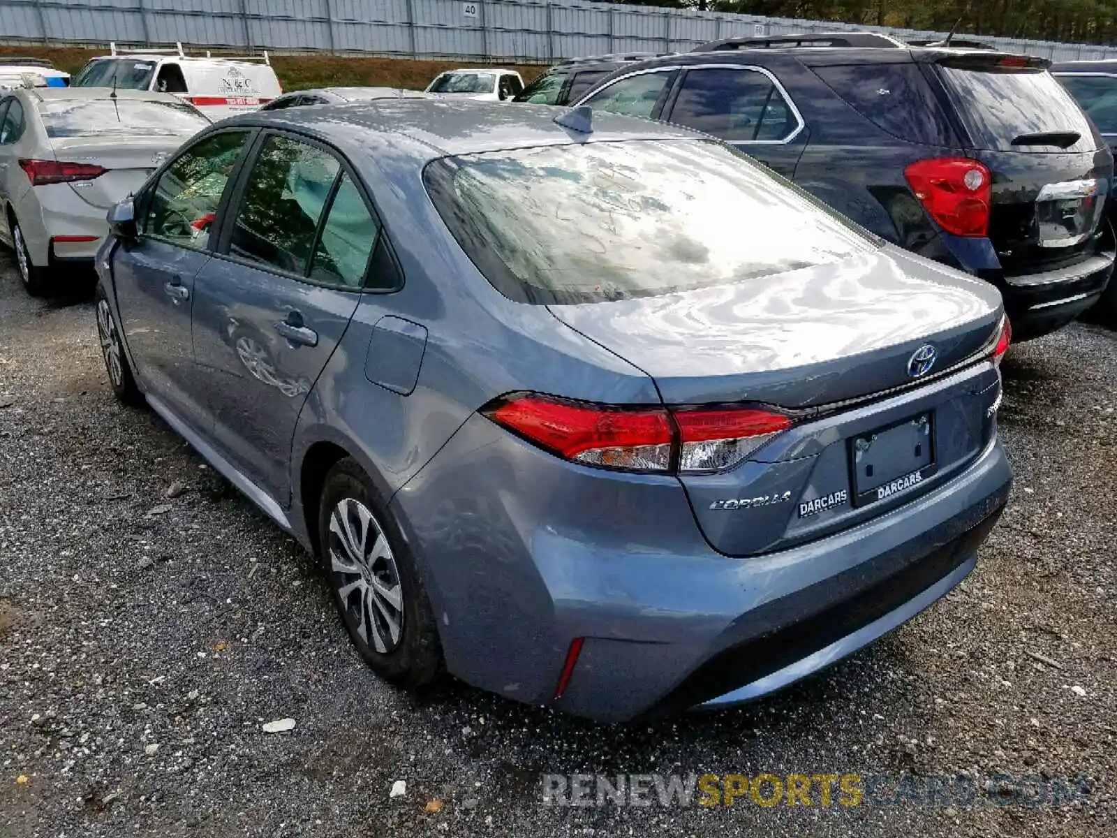 3 Photograph of a damaged car JTDEBRBEXLJ002866 TOYOTA COROLLA 2020