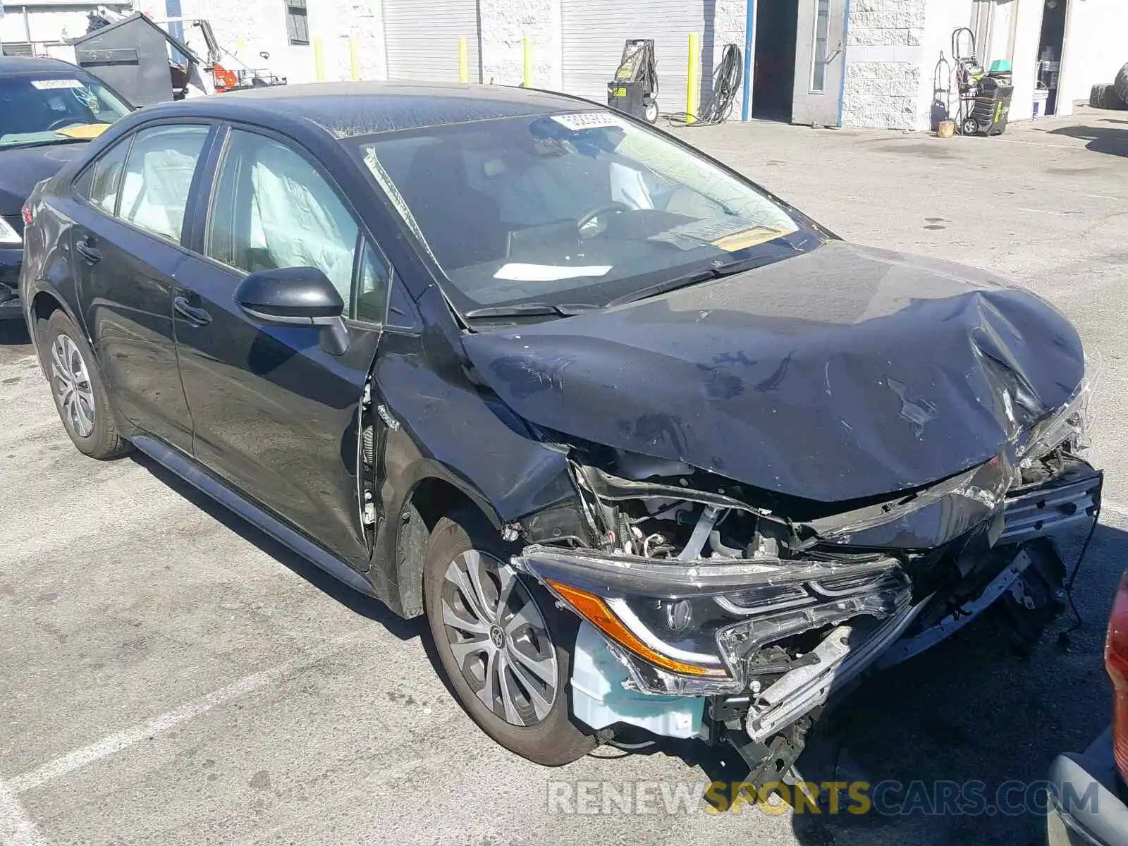 1 Photograph of a damaged car JTDEBRBEXLJ002964 TOYOTA COROLLA 2020