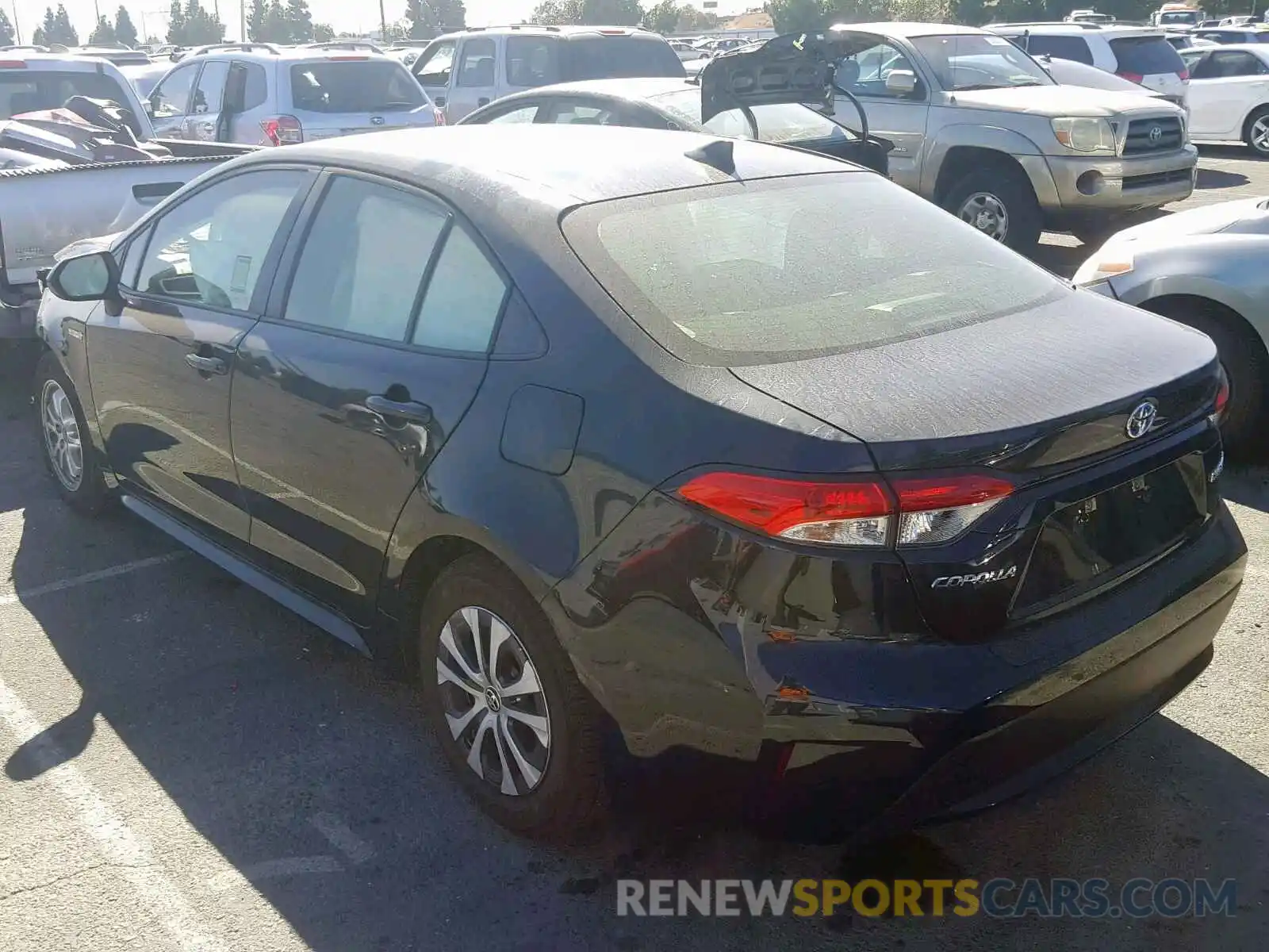 3 Photograph of a damaged car JTDEBRBEXLJ002964 TOYOTA COROLLA 2020