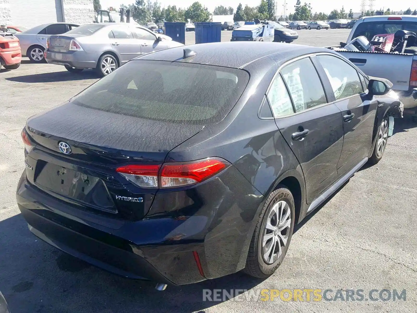 4 Photograph of a damaged car JTDEBRBEXLJ002964 TOYOTA COROLLA 2020