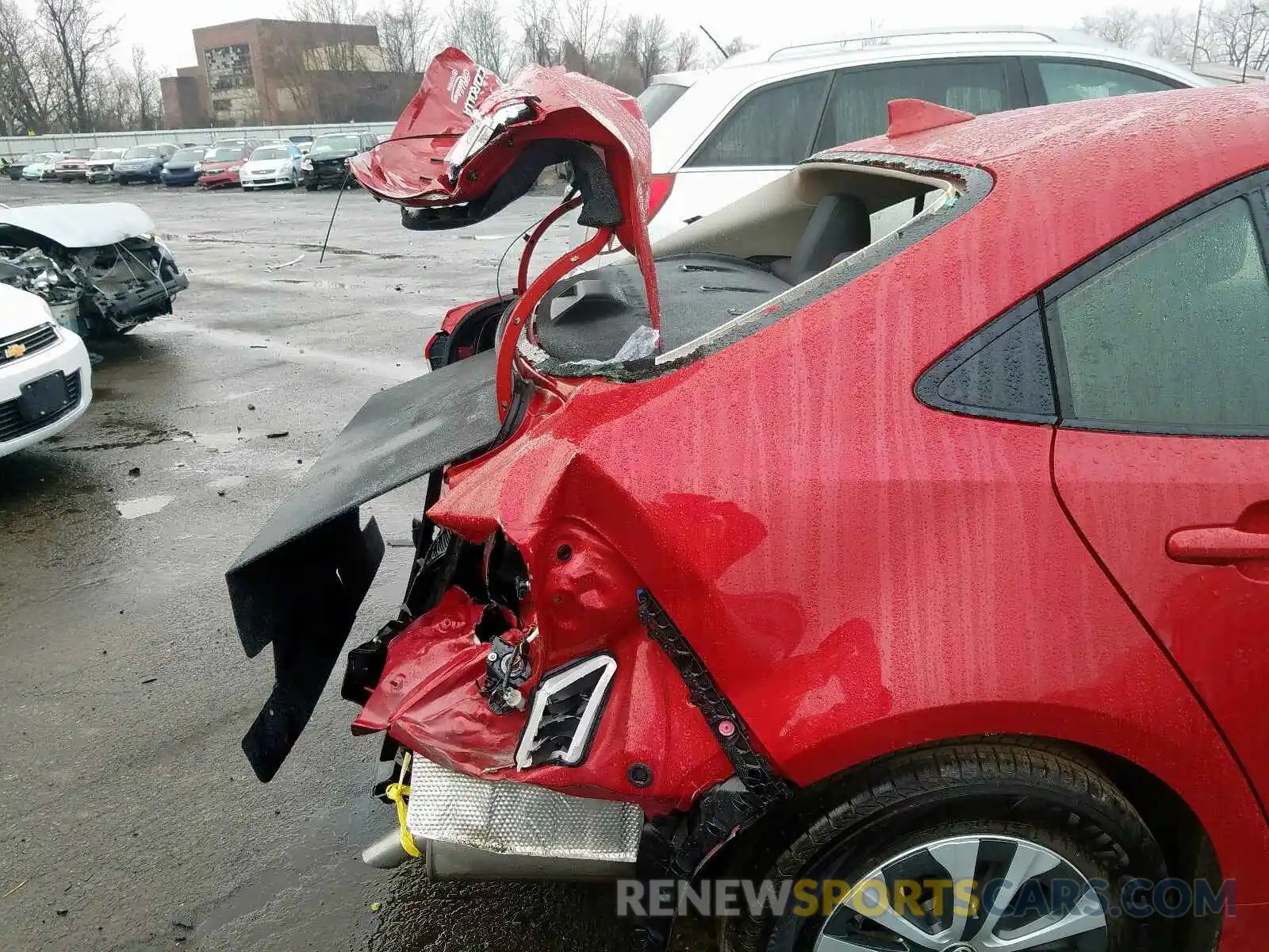 9 Photograph of a damaged car JTDEBRBEXLJ004875 TOYOTA COROLLA 2020