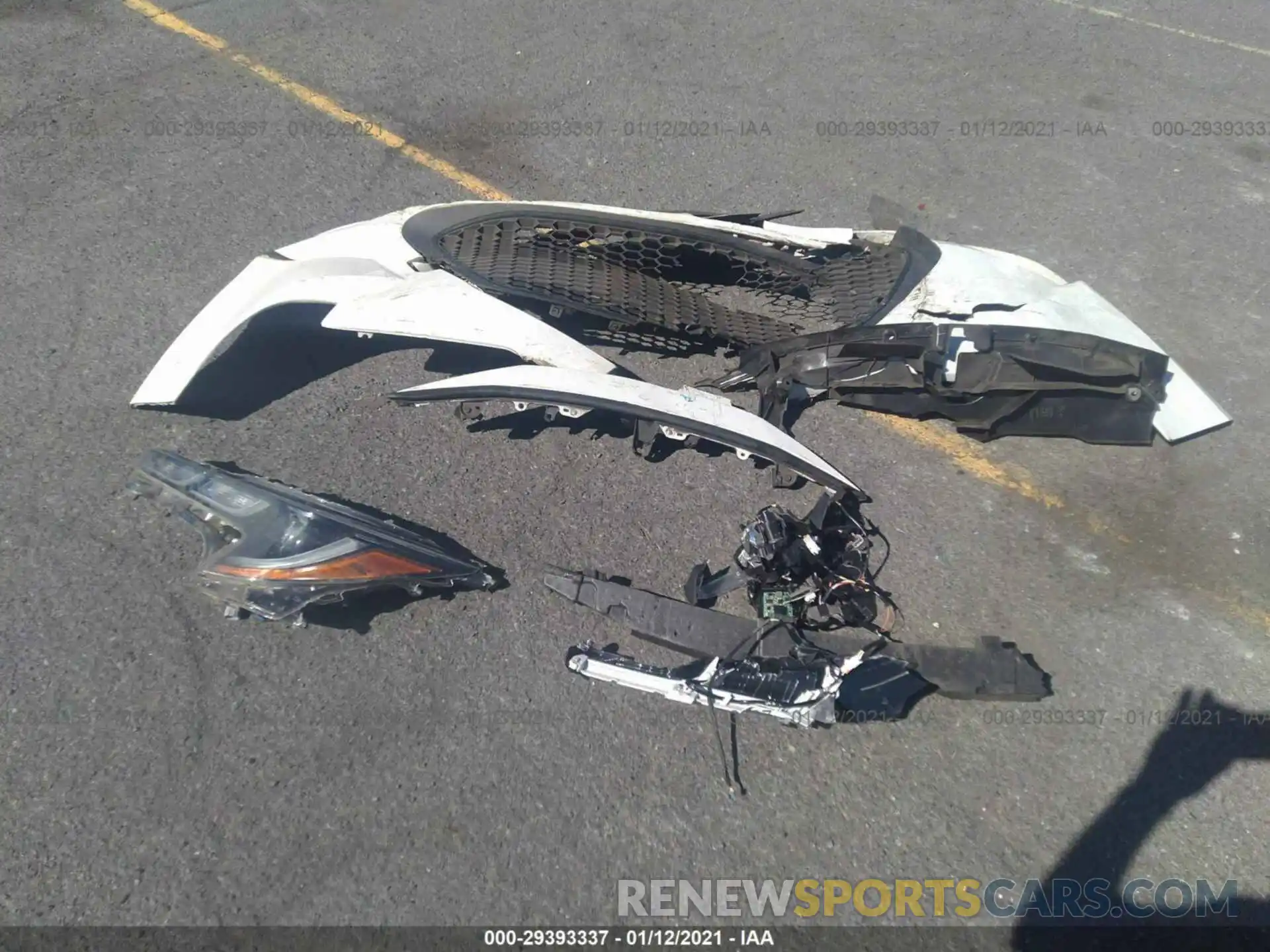 12 Photograph of a damaged car JTDEBRBEXLJ006366 TOYOTA COROLLA 2020