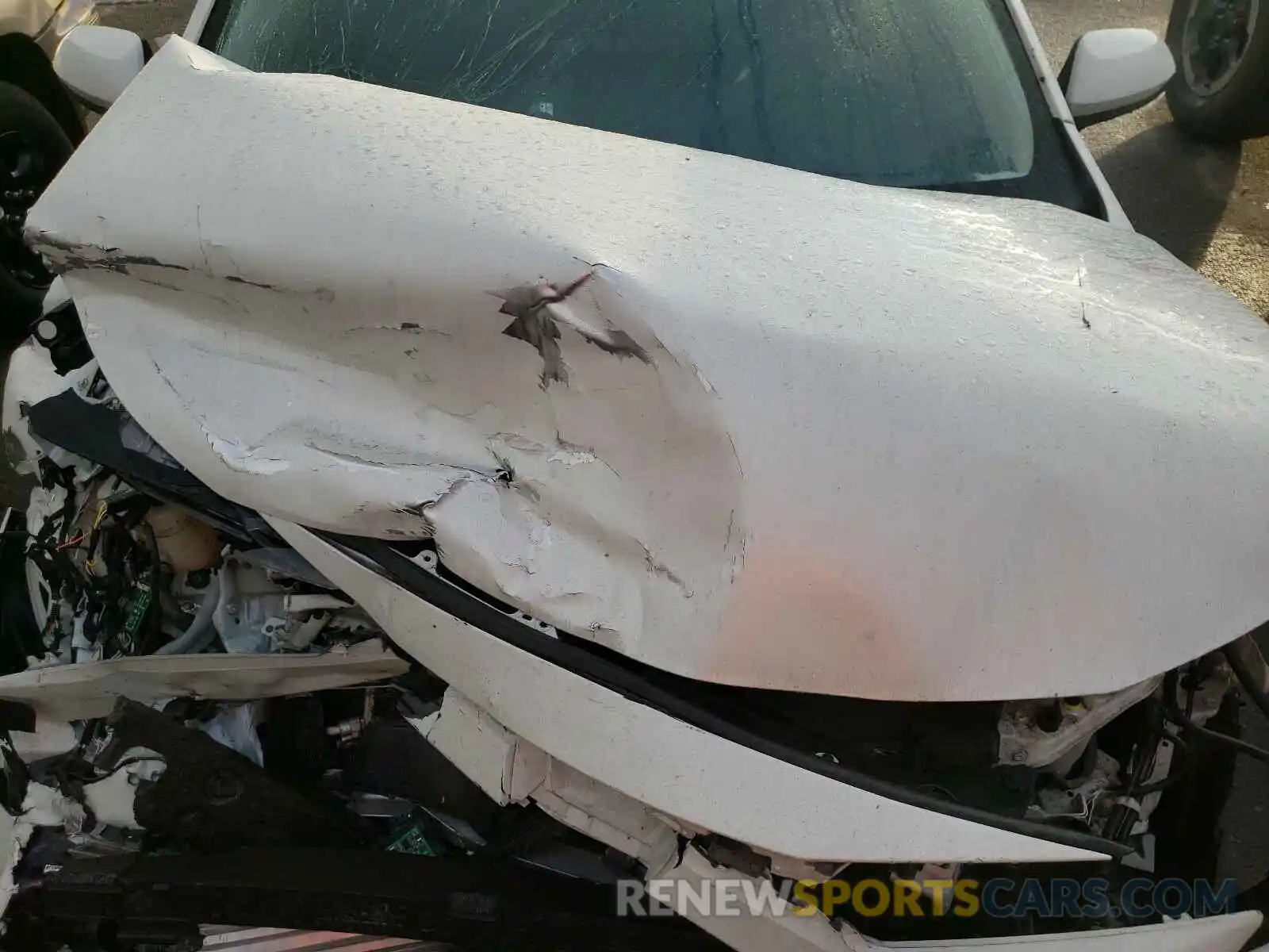 7 Photograph of a damaged car JTDEBRBEXLJ007775 TOYOTA COROLLA 2020