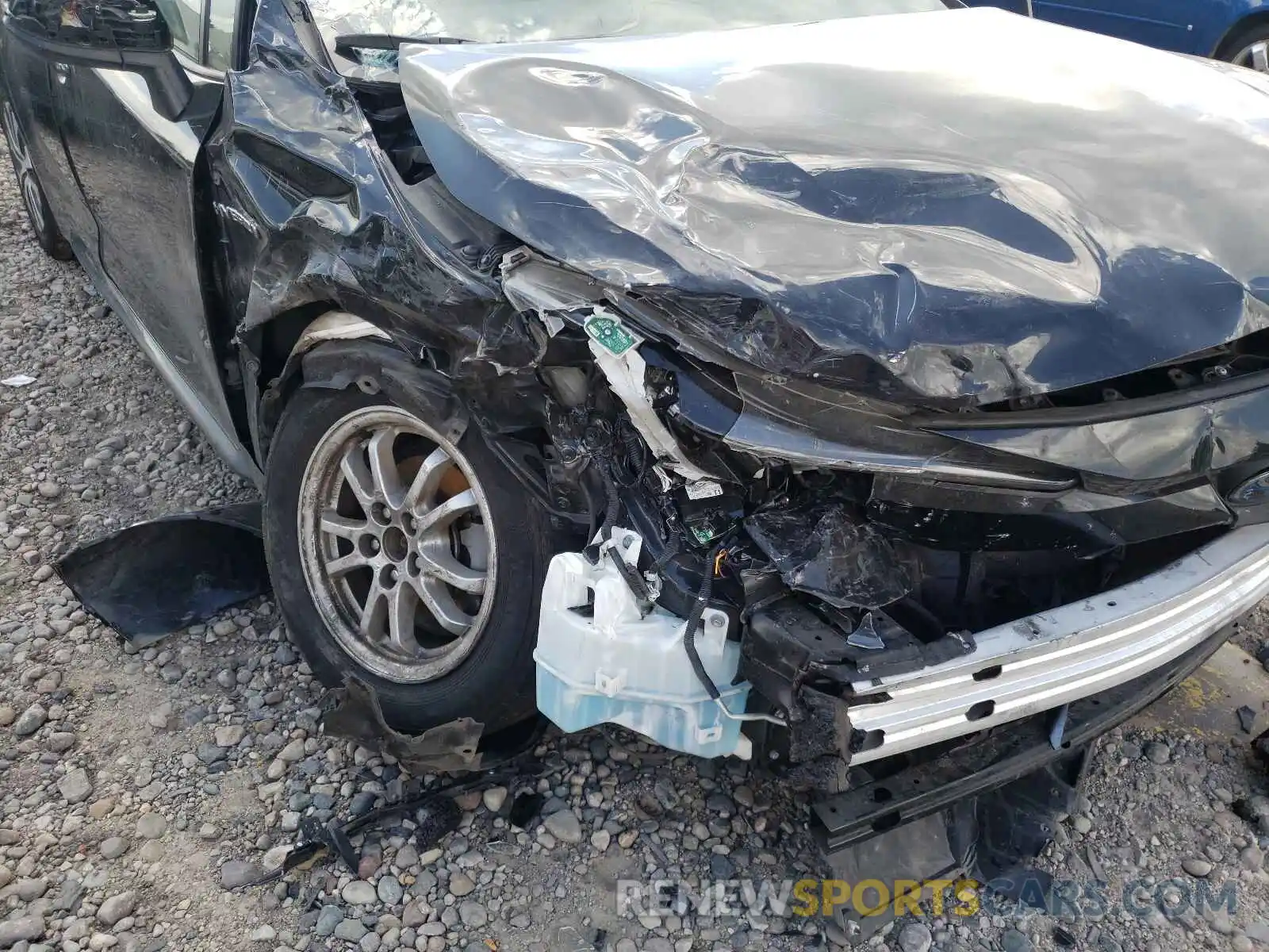 9 Photograph of a damaged car JTDEBRBEXLJ008733 TOYOTA COROLLA 2020